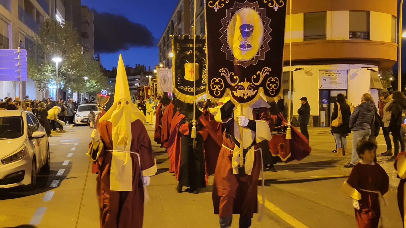 Procesión del Cenáculo de la Cofradía Salesiana del Santo Cáliz