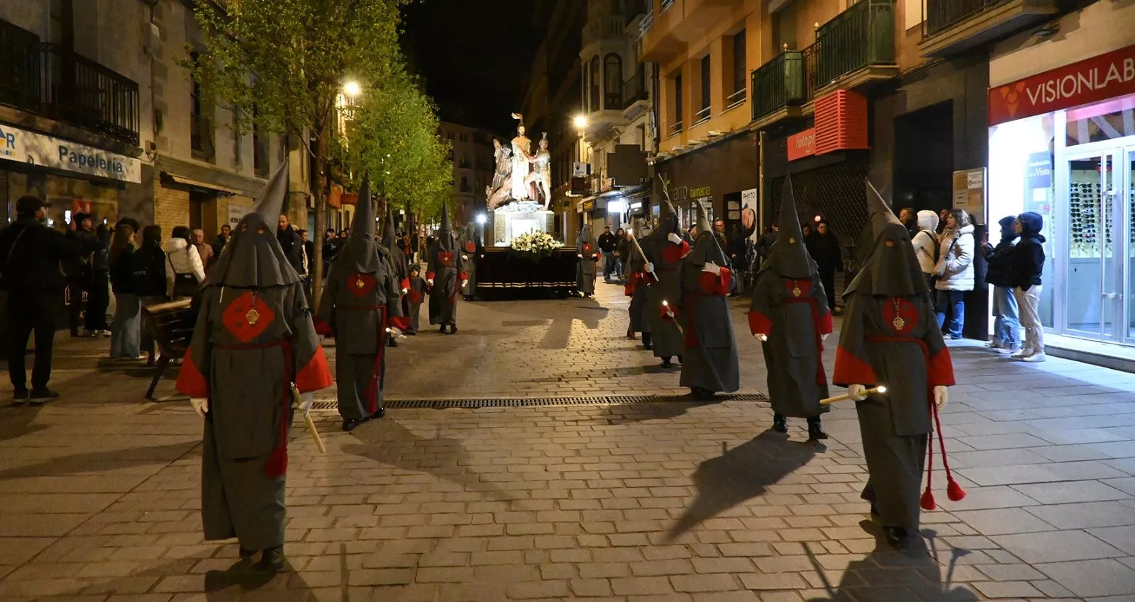 Final de la Procesión del Prendimiento. Foto Carlos Jalle