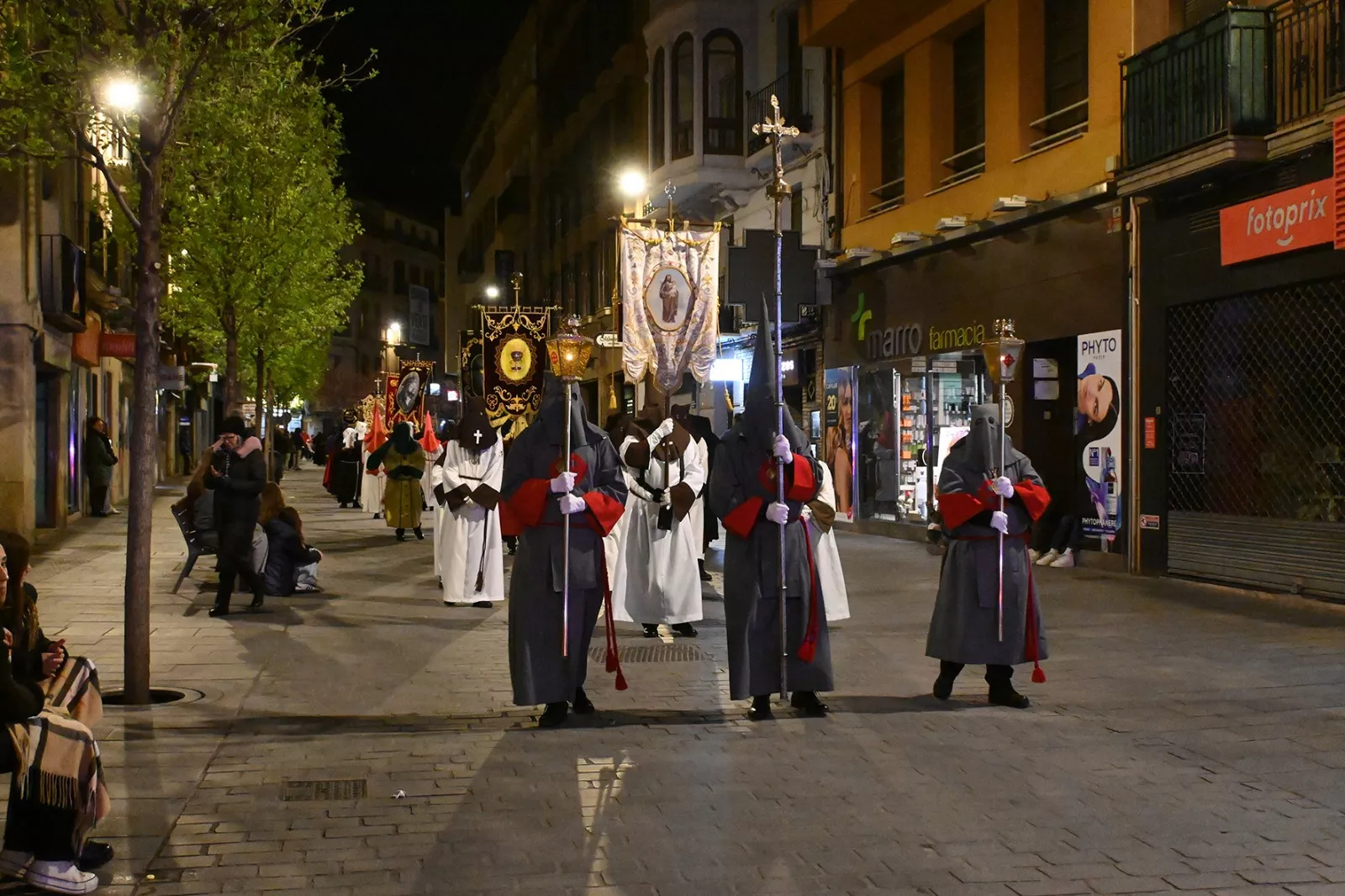 Procesión del Prendimiento en Huesca. Foto Carlos Jalle