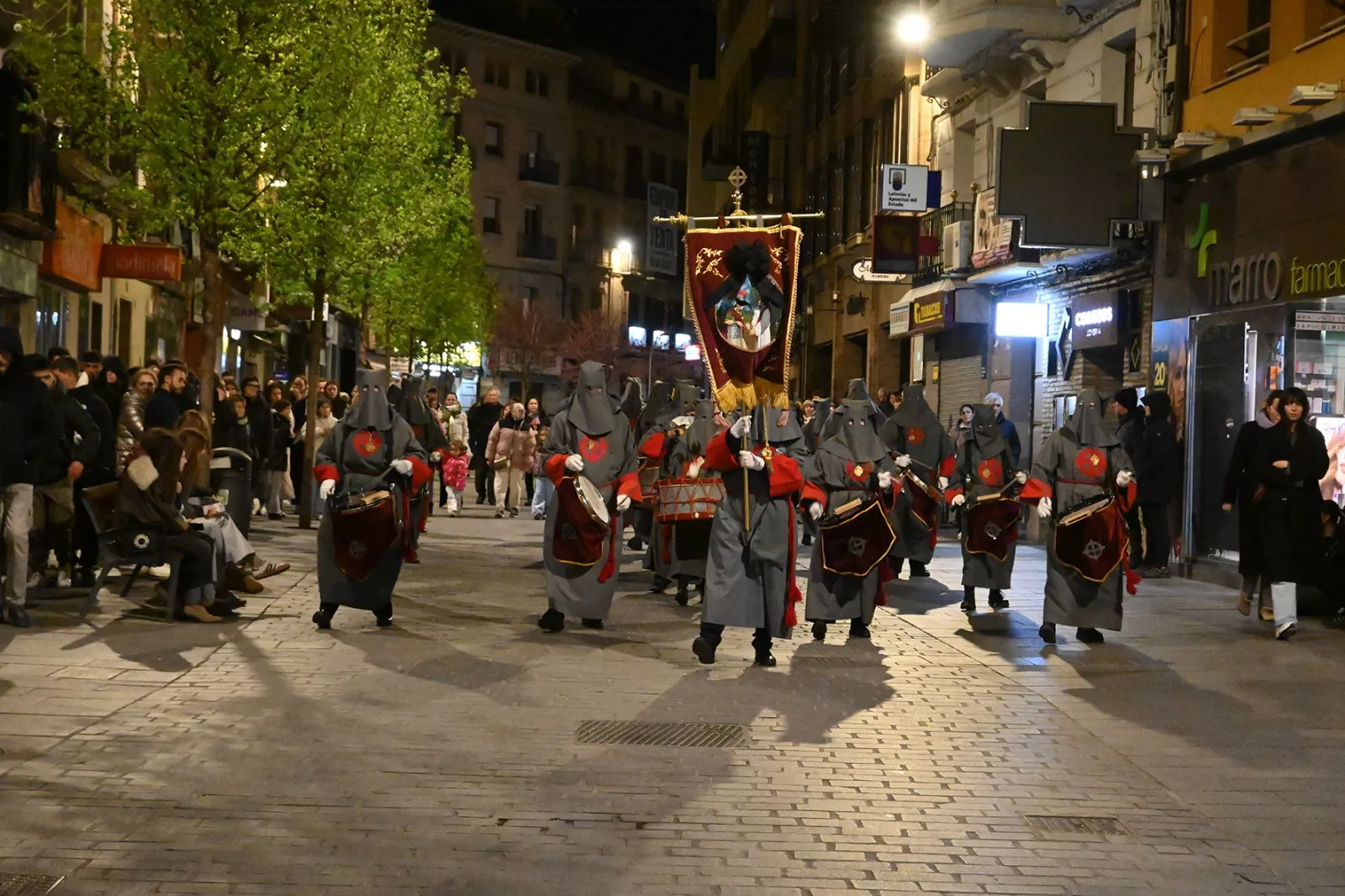 Procesión del Prendimiento en Huesca. Foto Carlos Jalle
