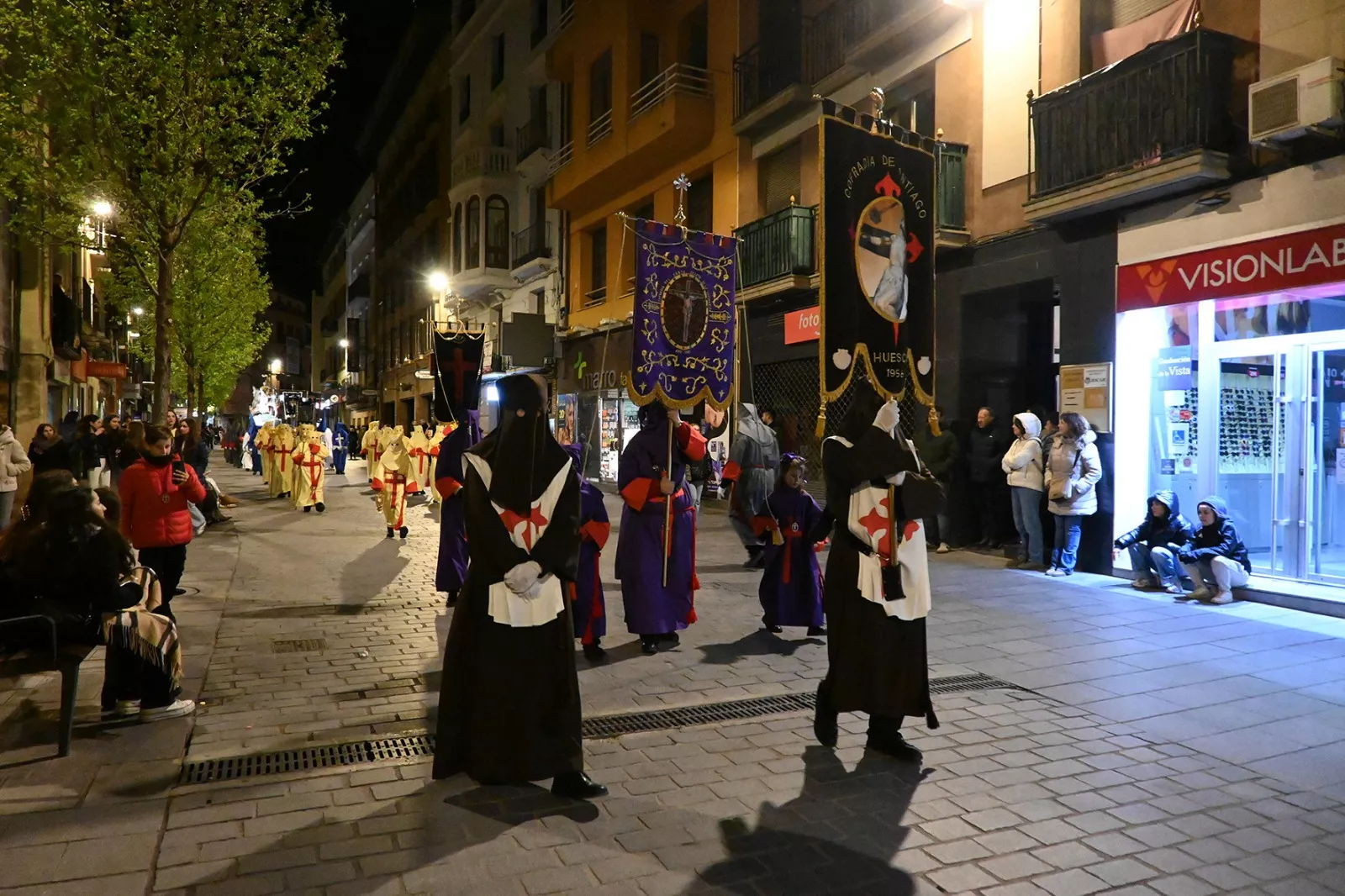 Procesión del Prendimiento en Huesca. Foto Carlos Jalle