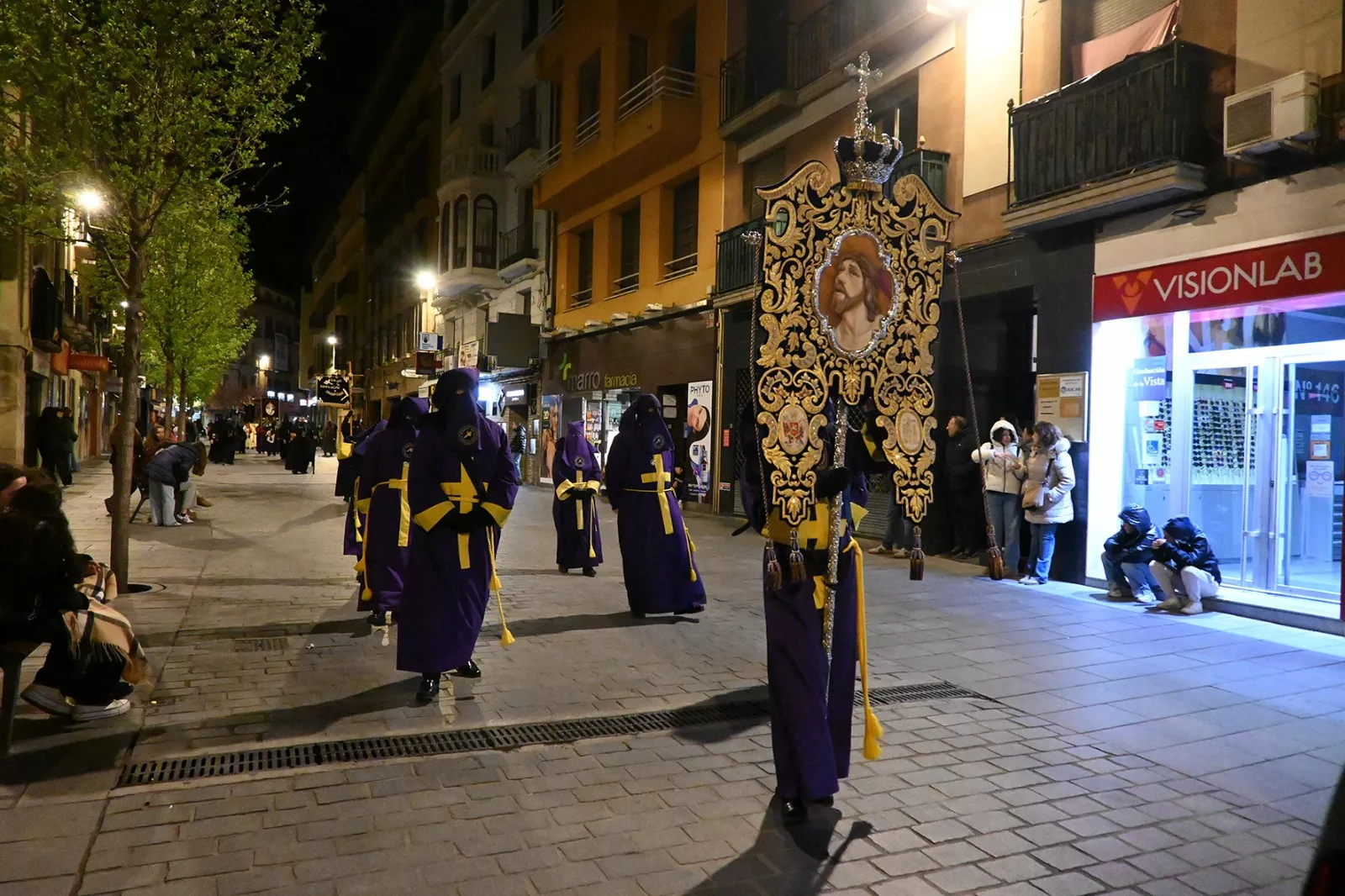 Procesión del Prendimiento en Huesca. Foto Carlos Jalle