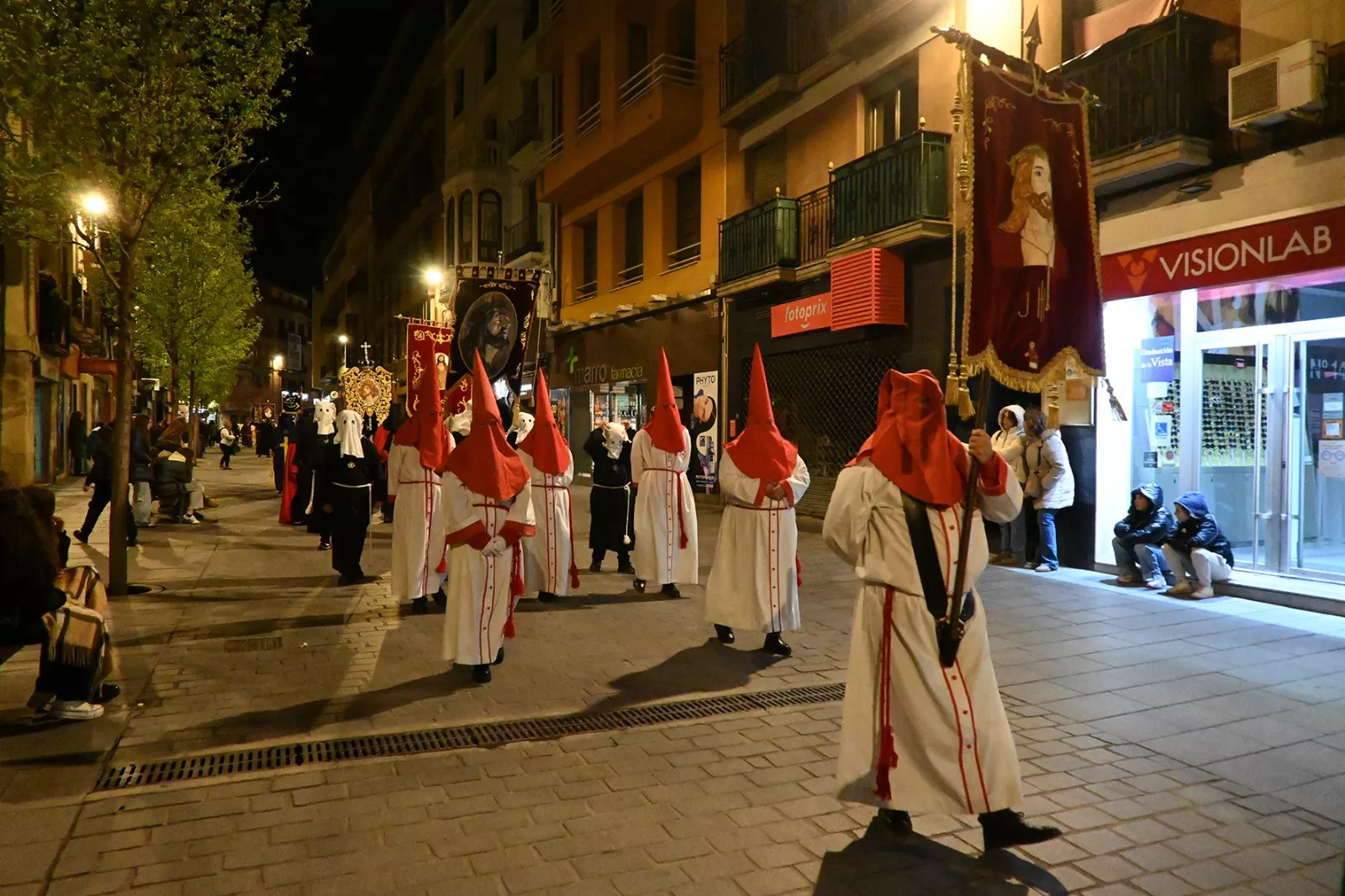 Procesión del Prendimiento en Huesca. Foto Carlos Jalle
