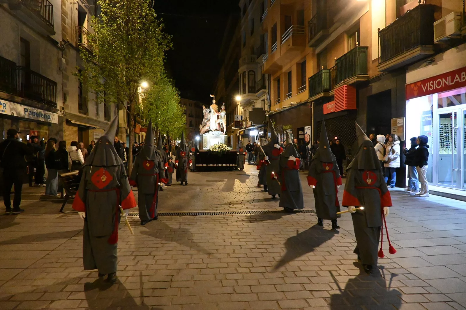 Procesión del Prendimiento en Huesca. Foto Carlos Jalle
