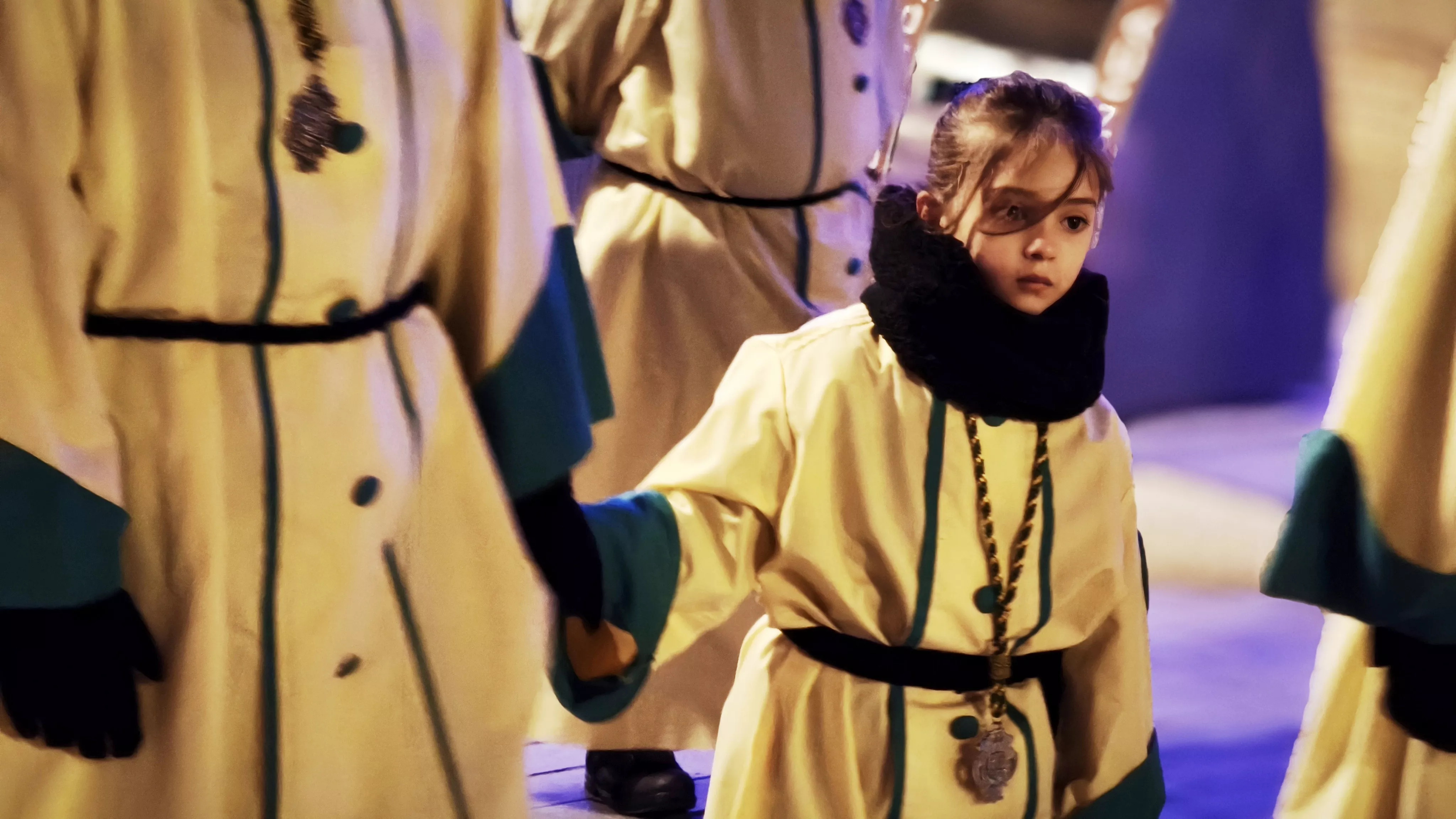 Procesión del Cenáculo de la Cofradía Salesiana del Santo Cáliz. Foto María José Sampietro