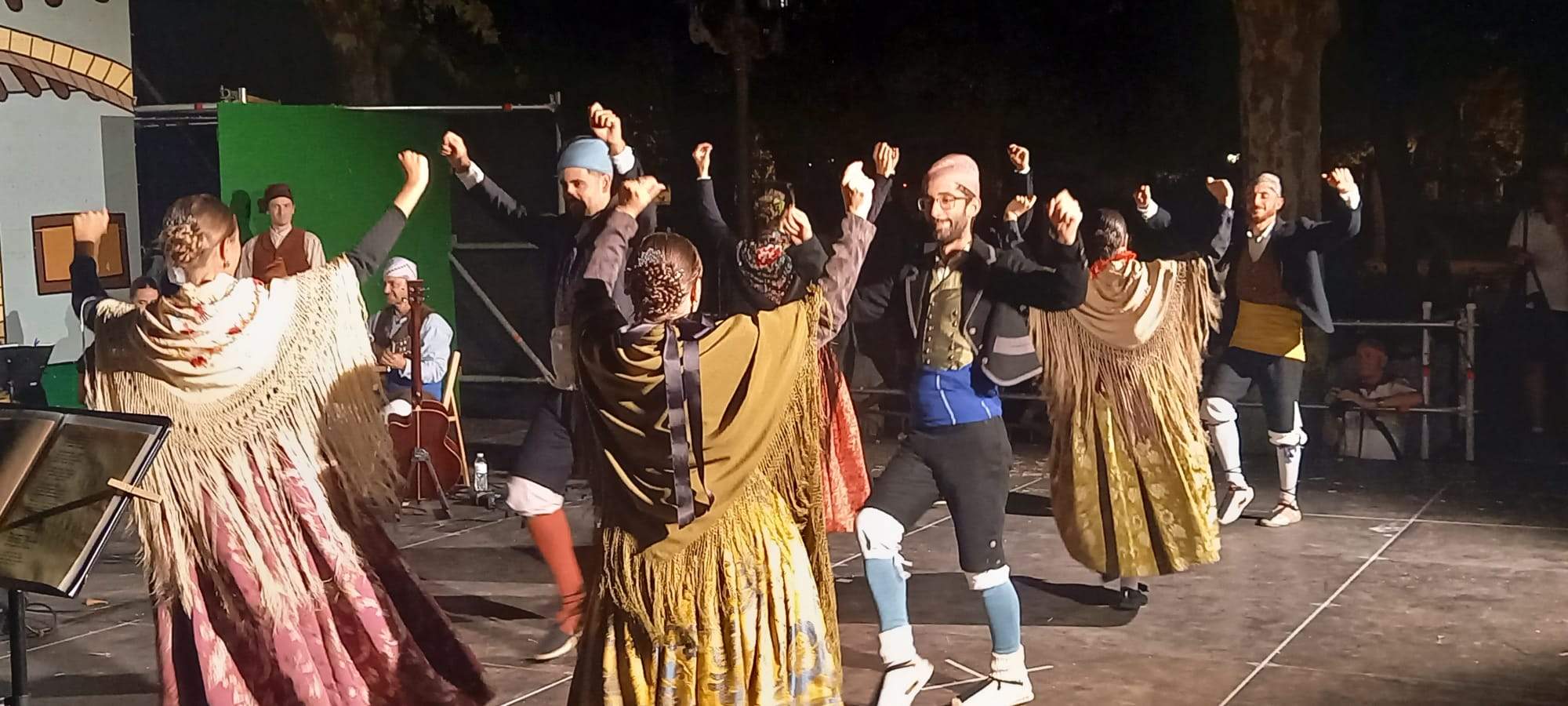 Interpretación de una jota de Santa Cecilia.