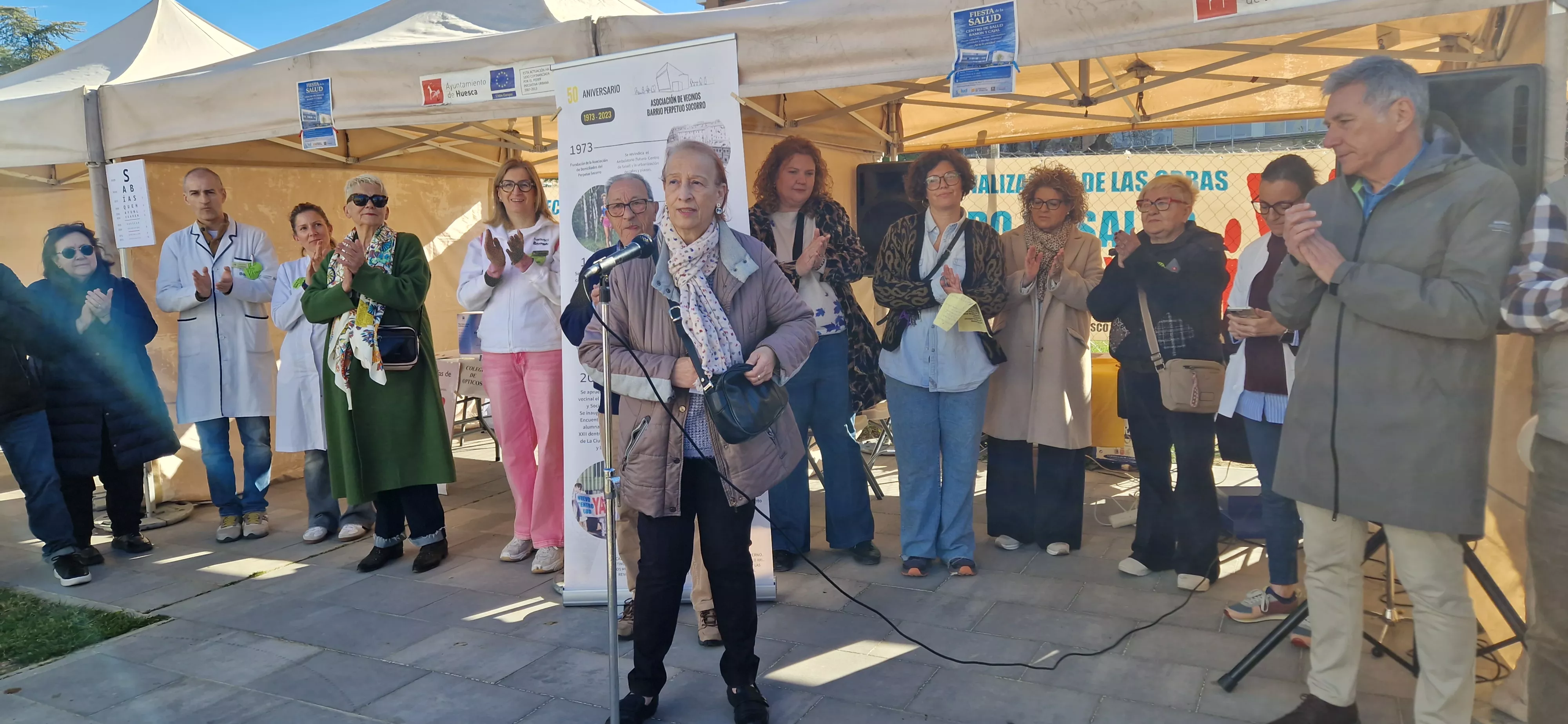 Primera Fiesta de la Salud de Huesca. Foto Myriam Martínez