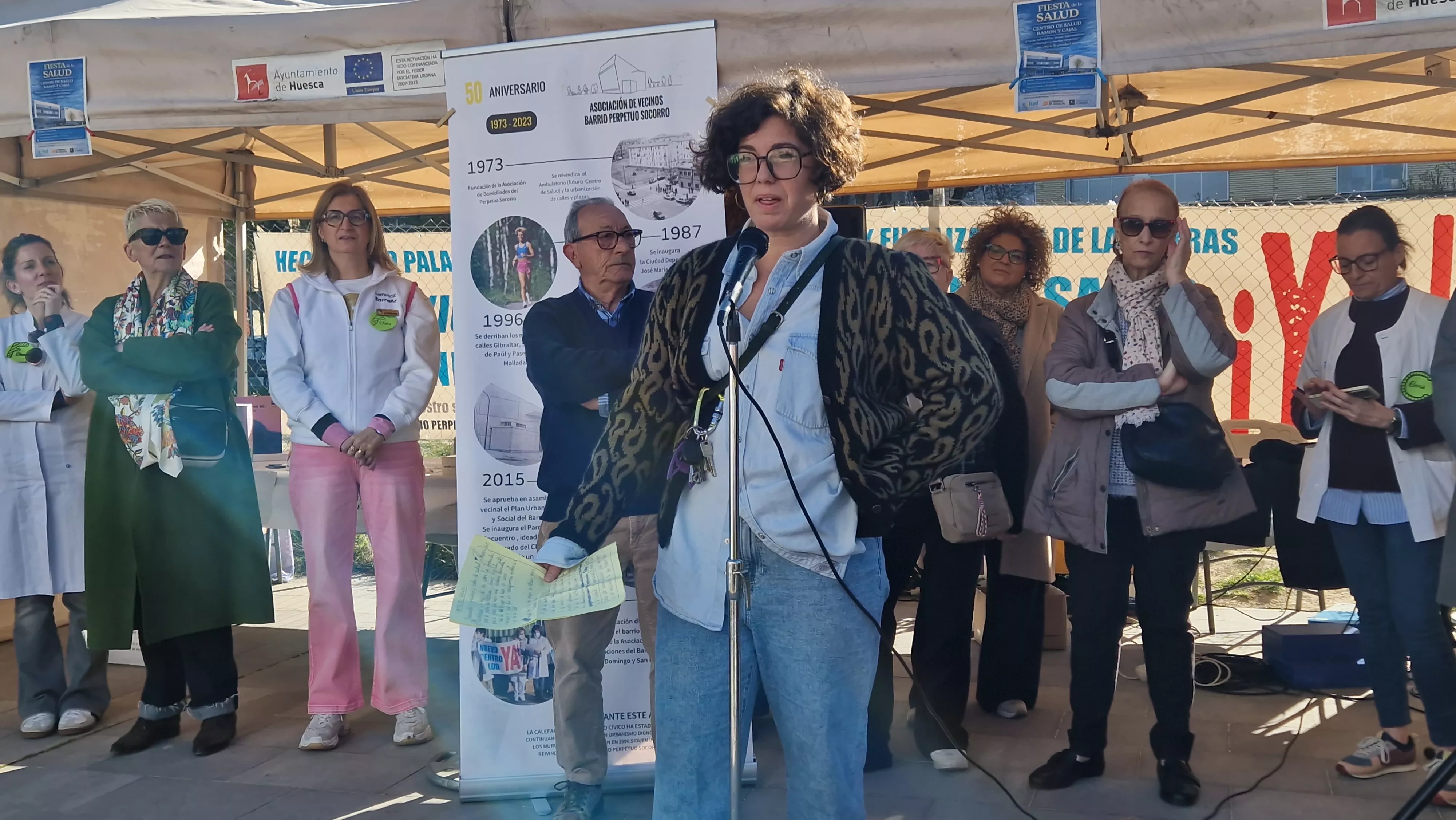 Primera Fiesta de la Salud de Huesca. Foto Myriam Martínez