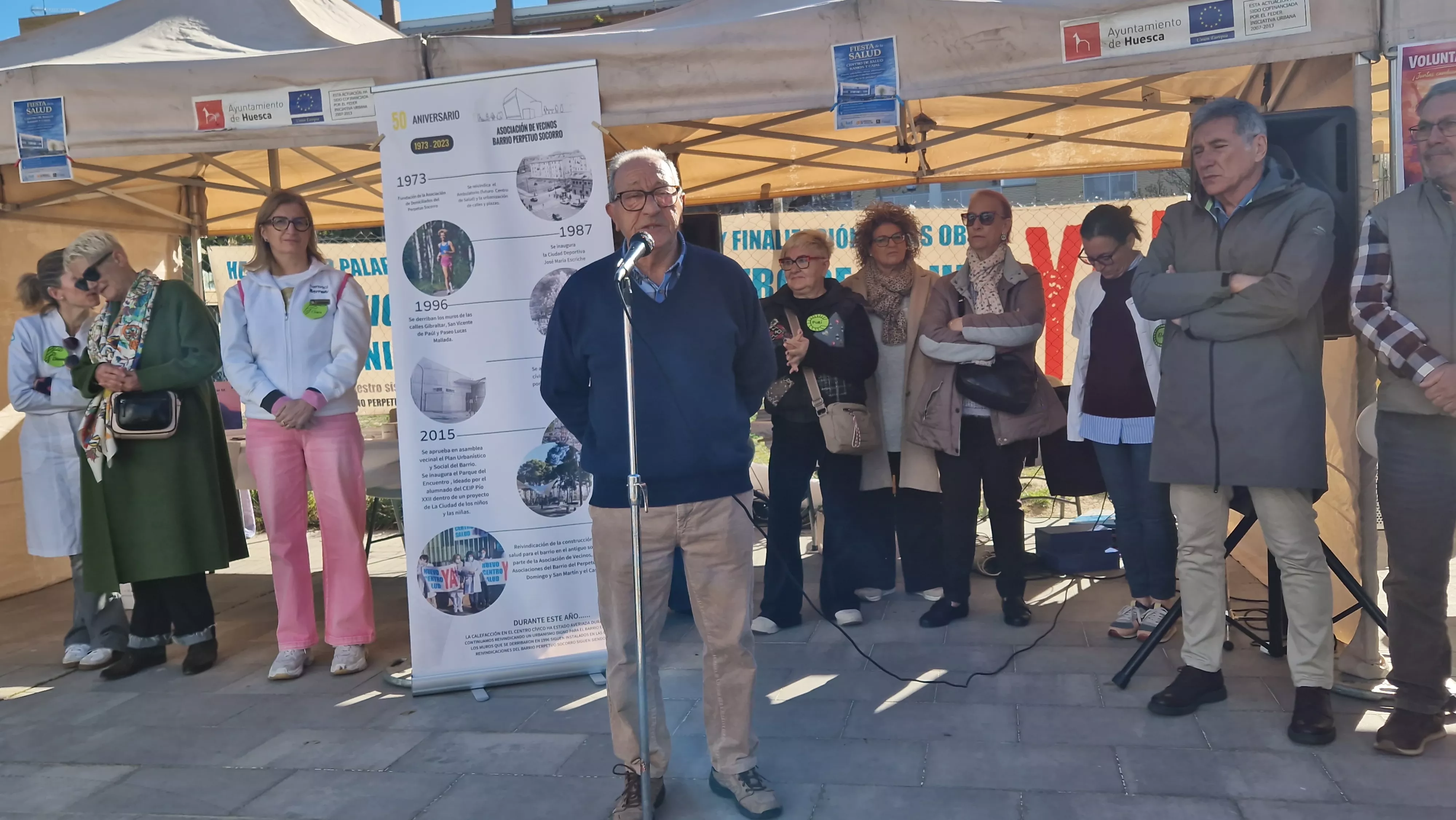 Primera Fiesta de la Salud de Huesca. Foto Myriam Martínez
