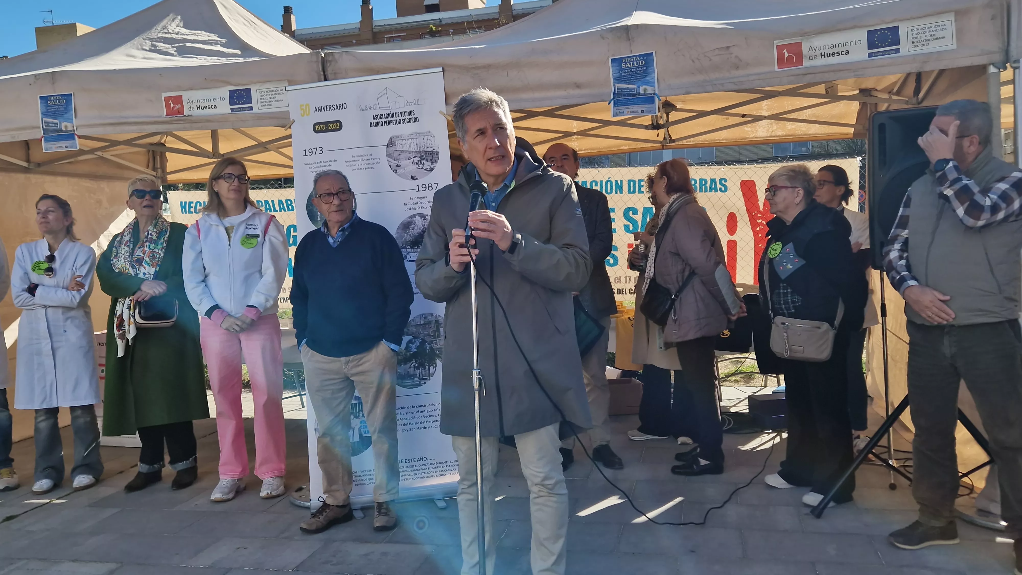 Primera Fiesta de la Salud de Huesca. Foto Myriam Martínez