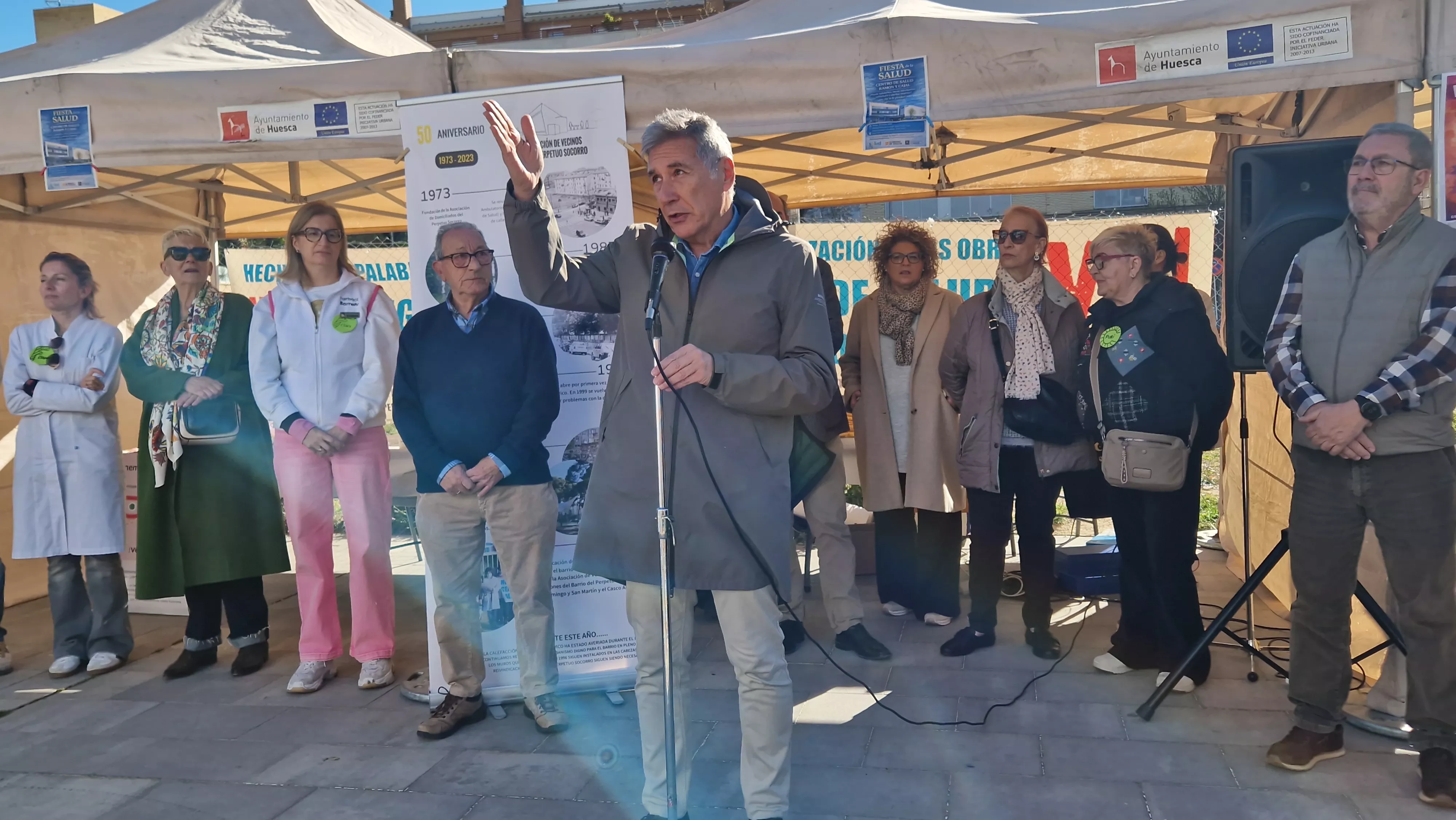 Primera Fiesta de la Salud de Huesca. Foto Myriam Martínez