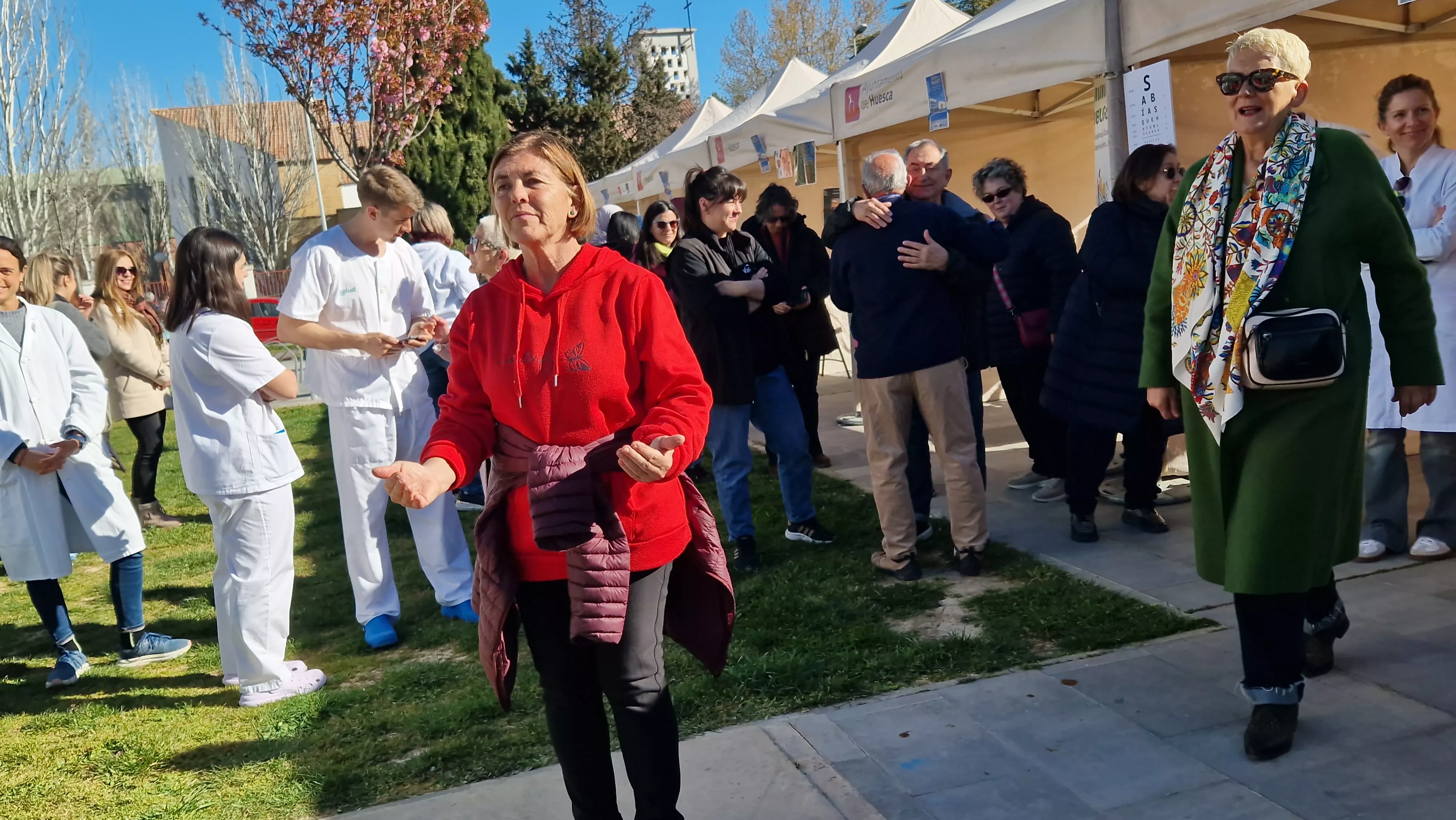 Primera Fiesta de la Salud de Huesca. Foto Myriam Martínez