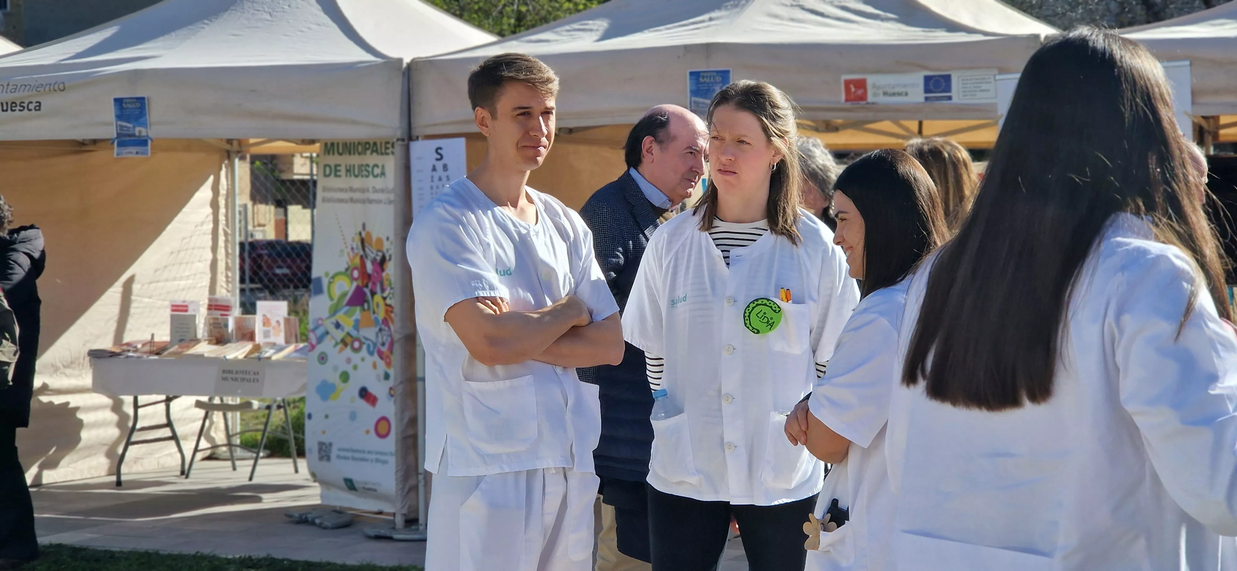 Primera Fiesta de la Salud de Huesca. Foto Myriam Martínez