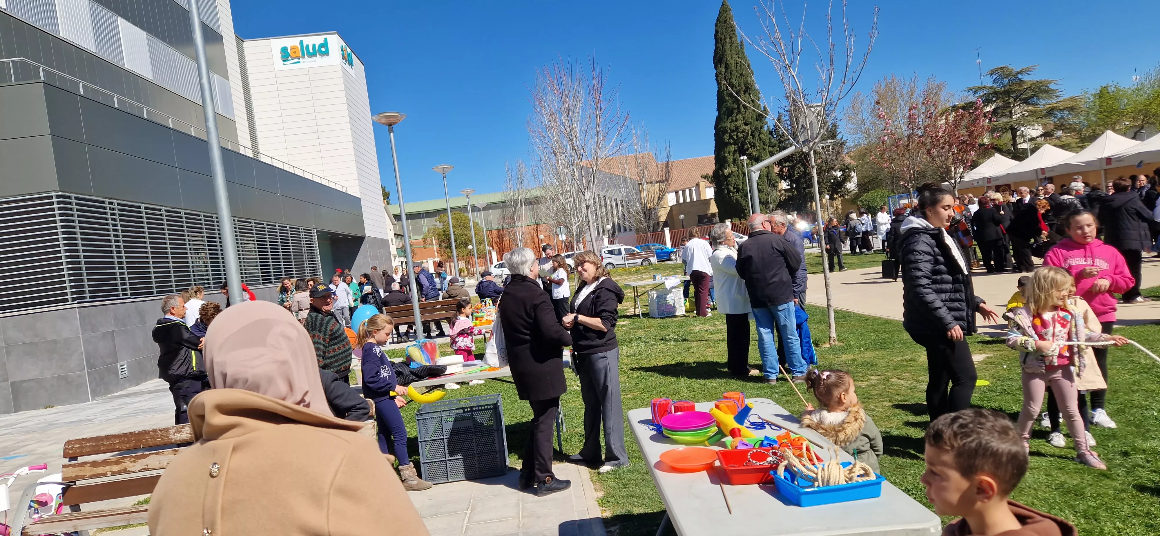 Primera Fiesta de la Salud de Huesca. Foto Myriam Martínez