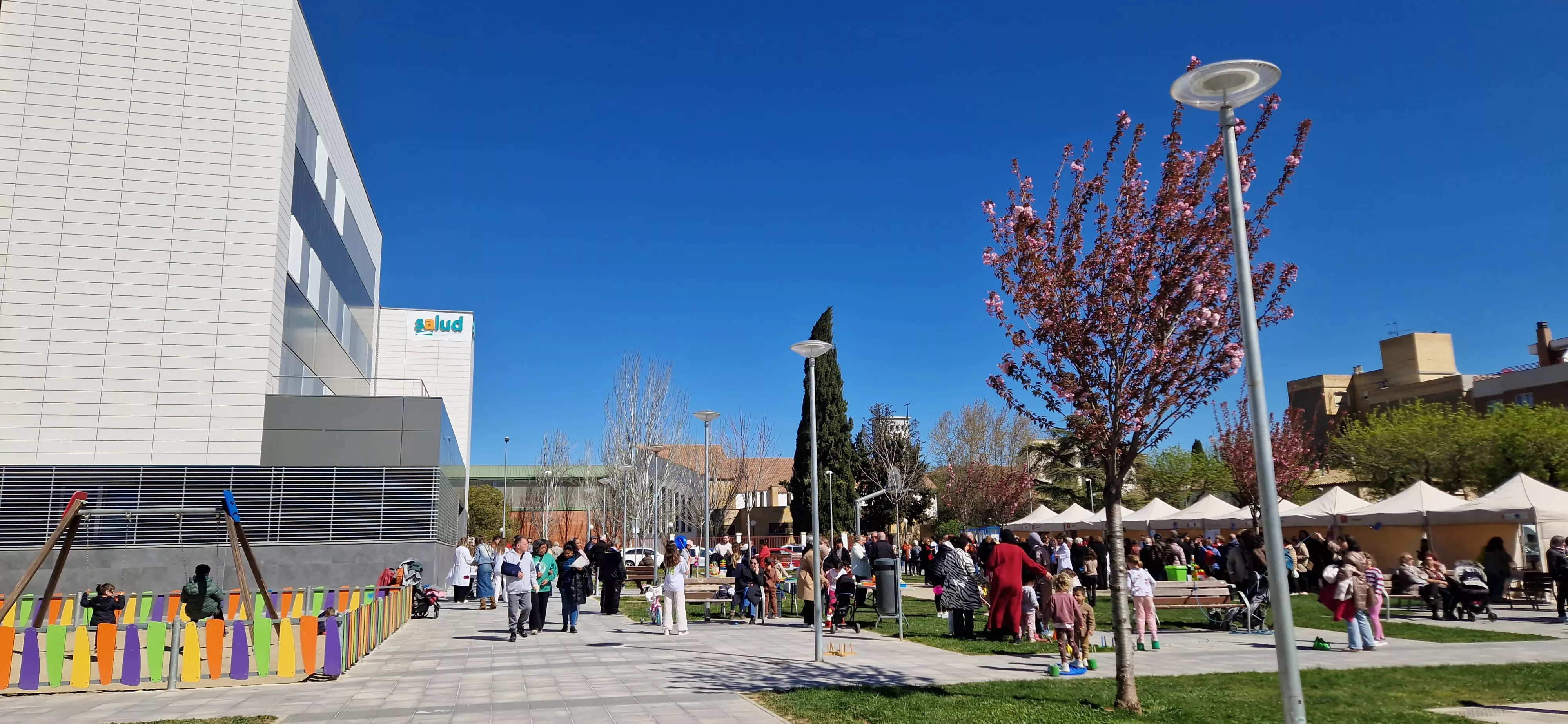 Primera Fiesta de la Salud de Huesca. Foto Myriam Martínez