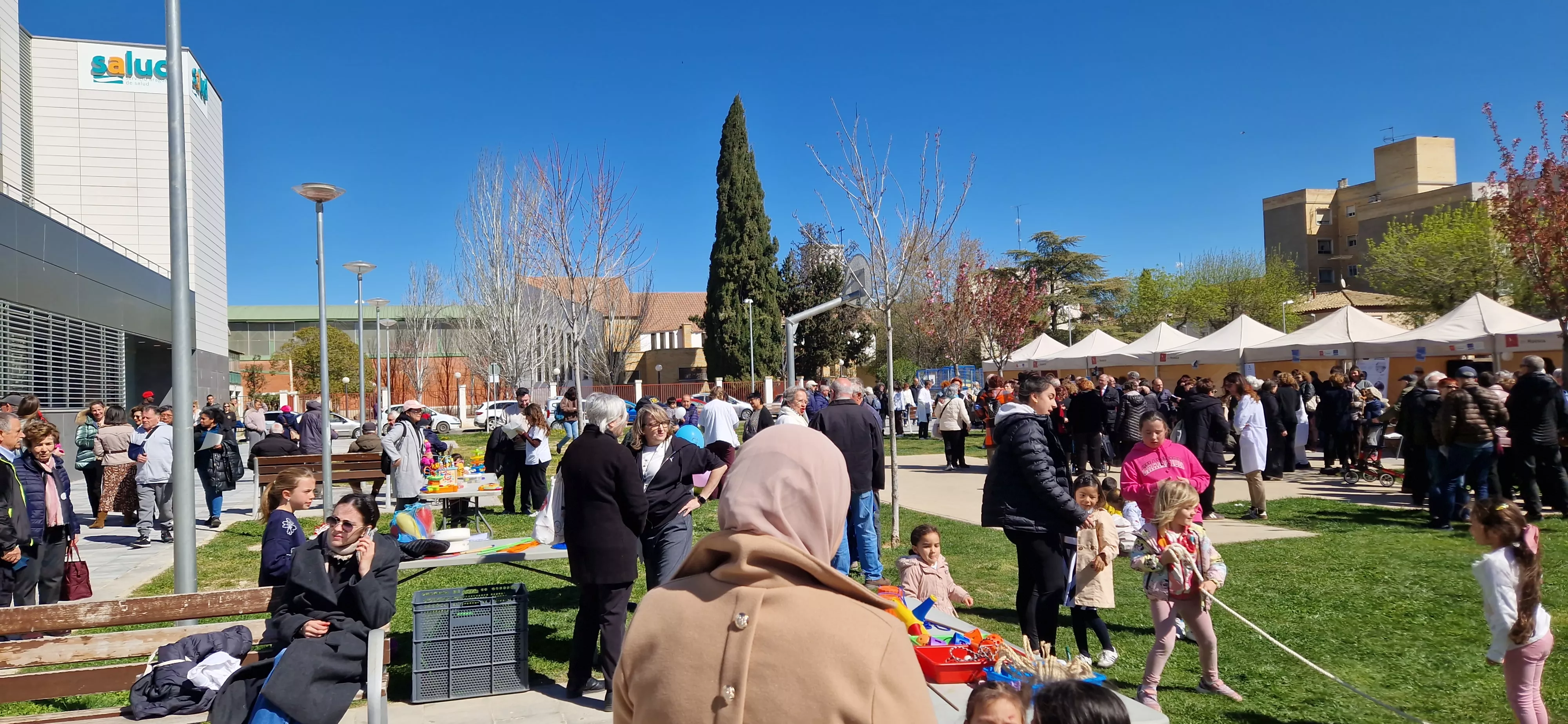 Primera Fiesta de la Salud de Huesca. Foto Myriam Martínez