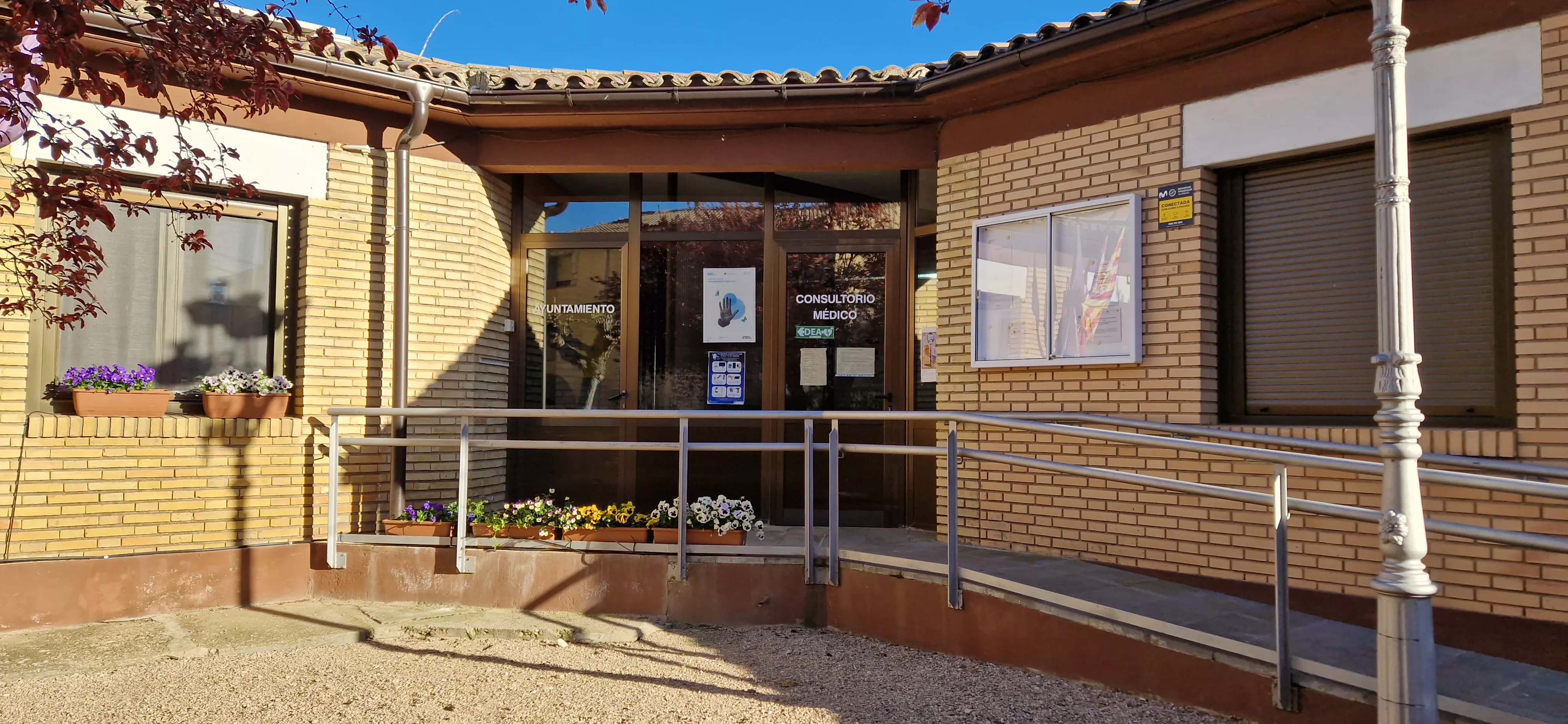 Ayuntamiento de Loporzano. Foto Myriam Martínez