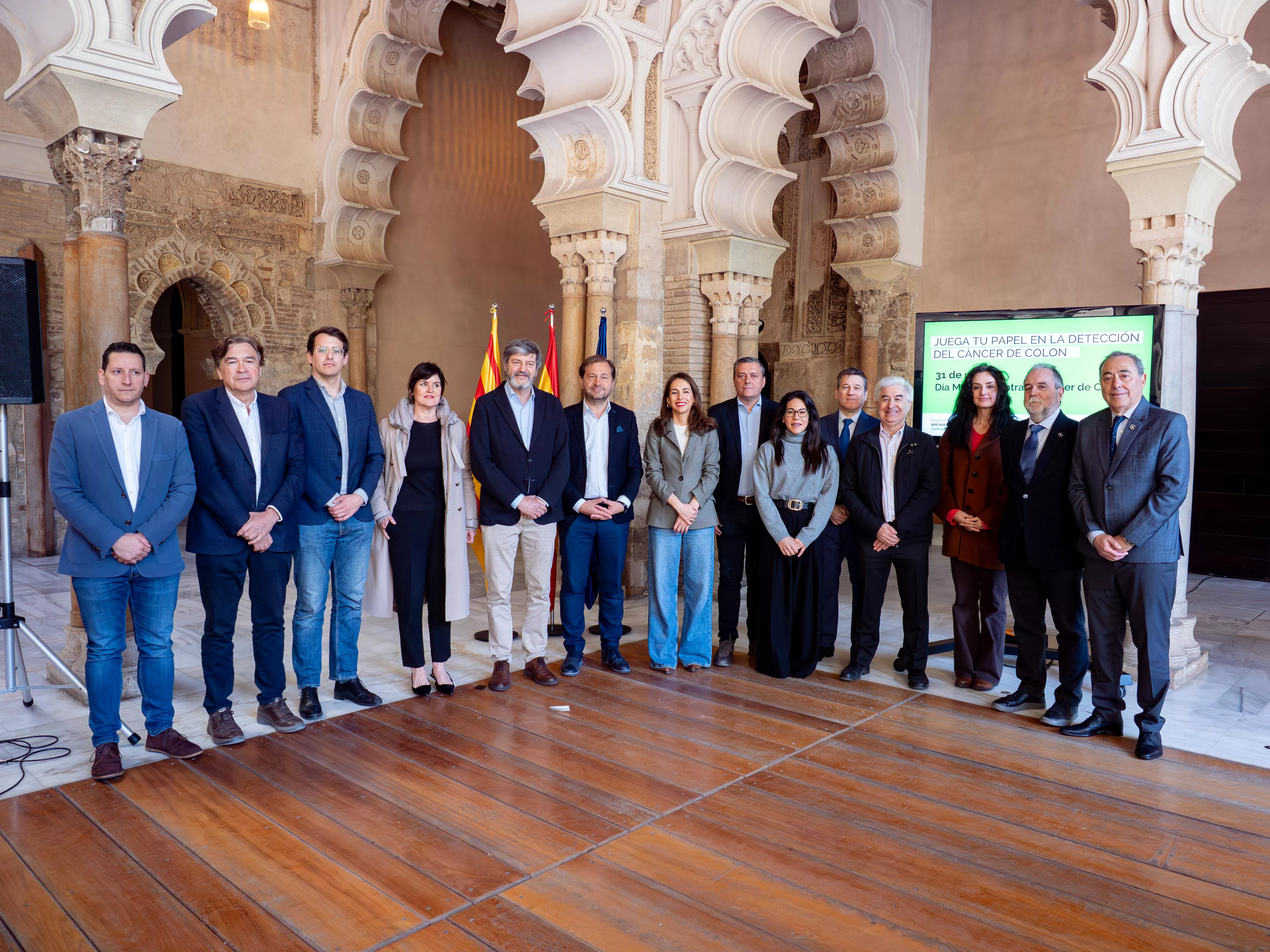 Las Cortes de Aragón se han comprometido a impulsar la detección precoz del cáncer de colon.