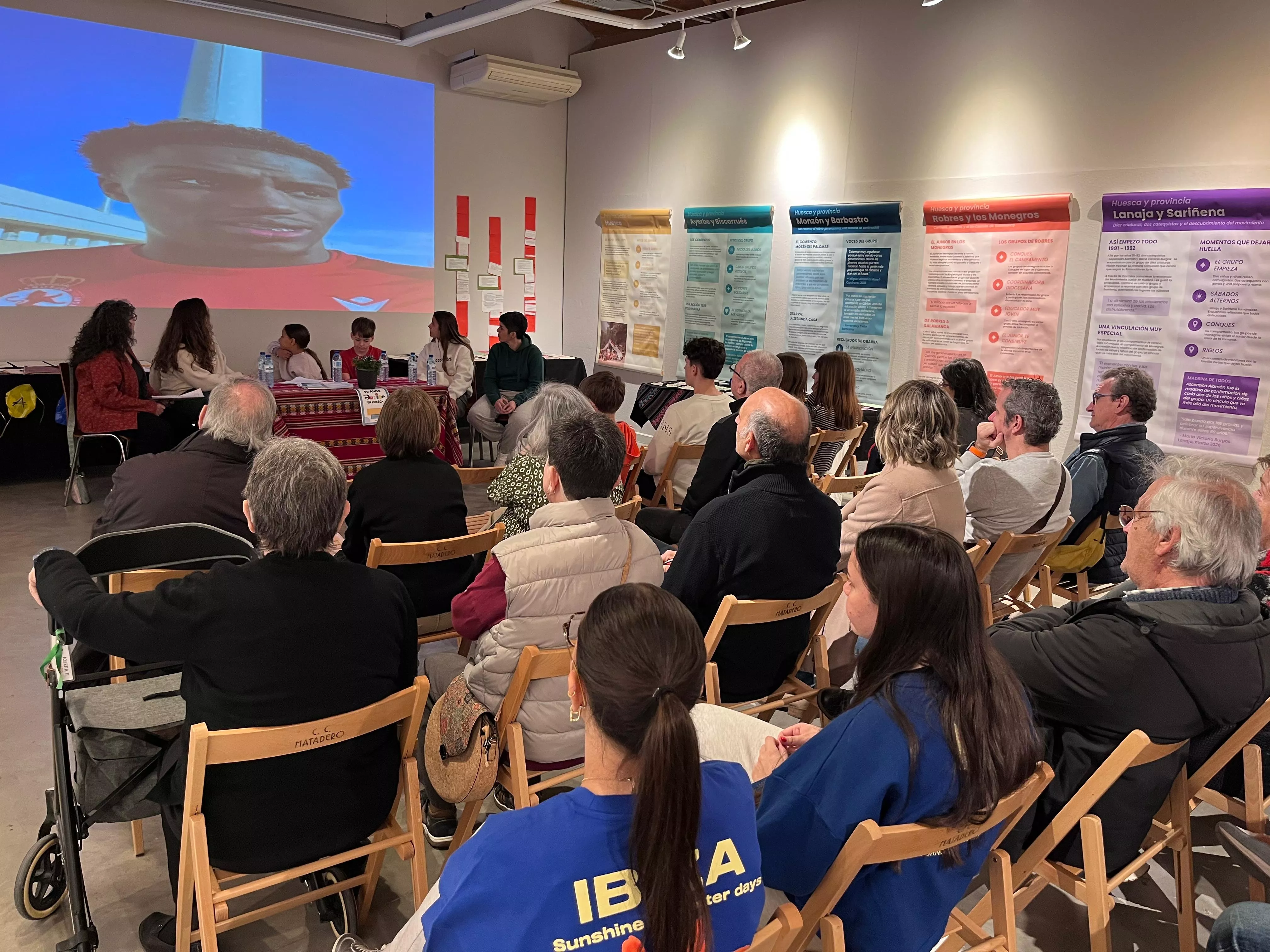 El Movimiento Junior reivindica en Huesca el papel transformador de la infancia