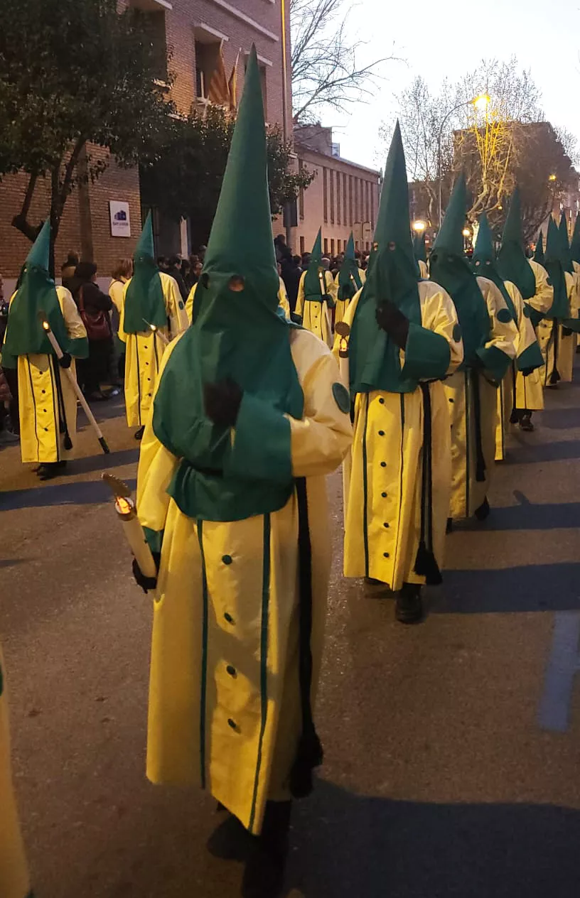 Procesión de Nuestro Señor Atado a la Columna. Foto Javier García Antón