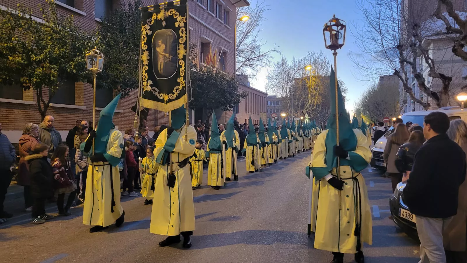 Procesión de Nuestro Señor Atado a la Columna. Foto Javier García Antón