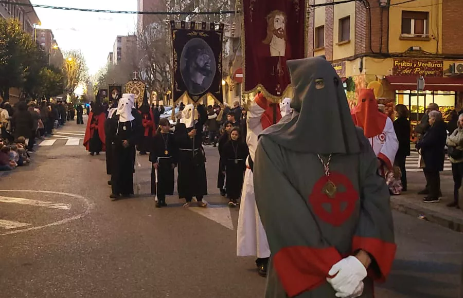 Procesión de Nuestro Señor Atado a la Columna. Foto Javier García Antón