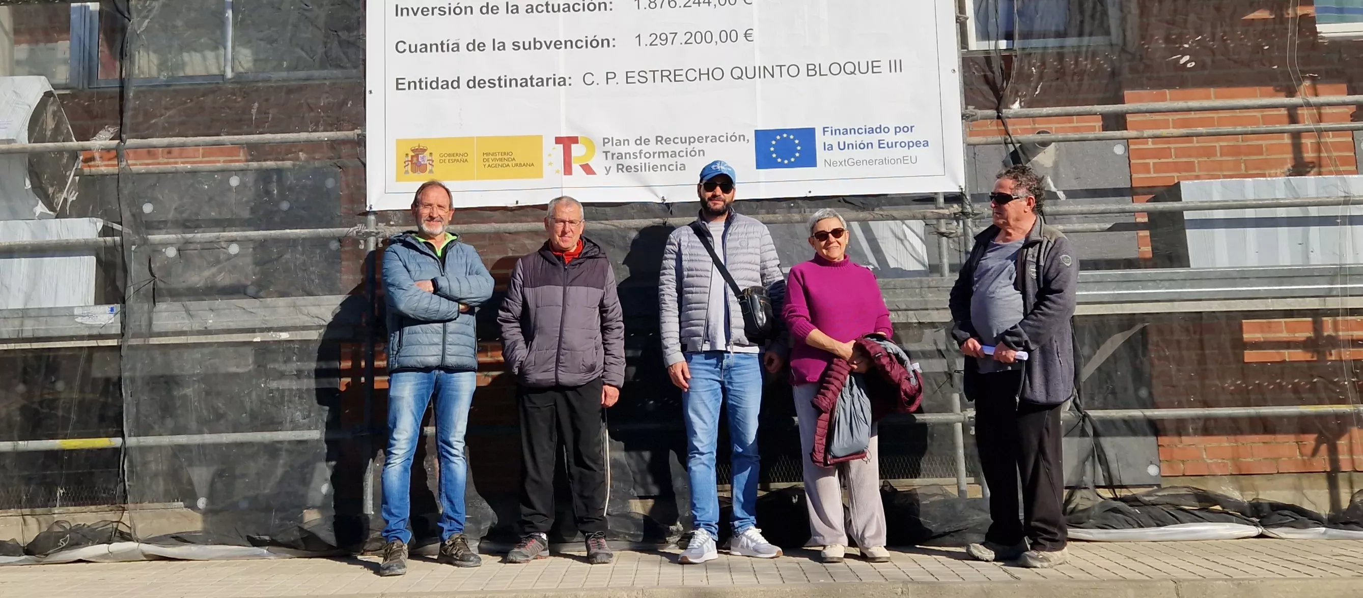 Isidro Arbiol, Javier Garasa, Florián Ghita, Montse Consejo y Jesús Pueyo. Foto Myriam Martínez