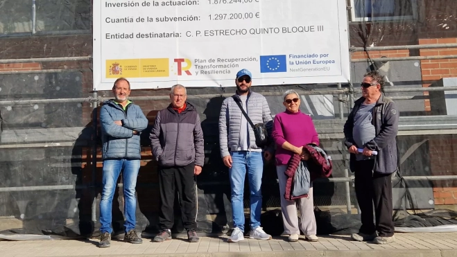 Isidro Arbiol, Javier Garasa, Florián Ghita, Montse Consejo y Jesús Pueyo. Foto Myriam Martínez