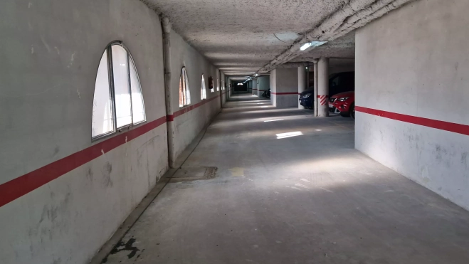 Actuación en el bloque III de “Estrecho Quinto” de Huesca. Foto Myriam Martínez