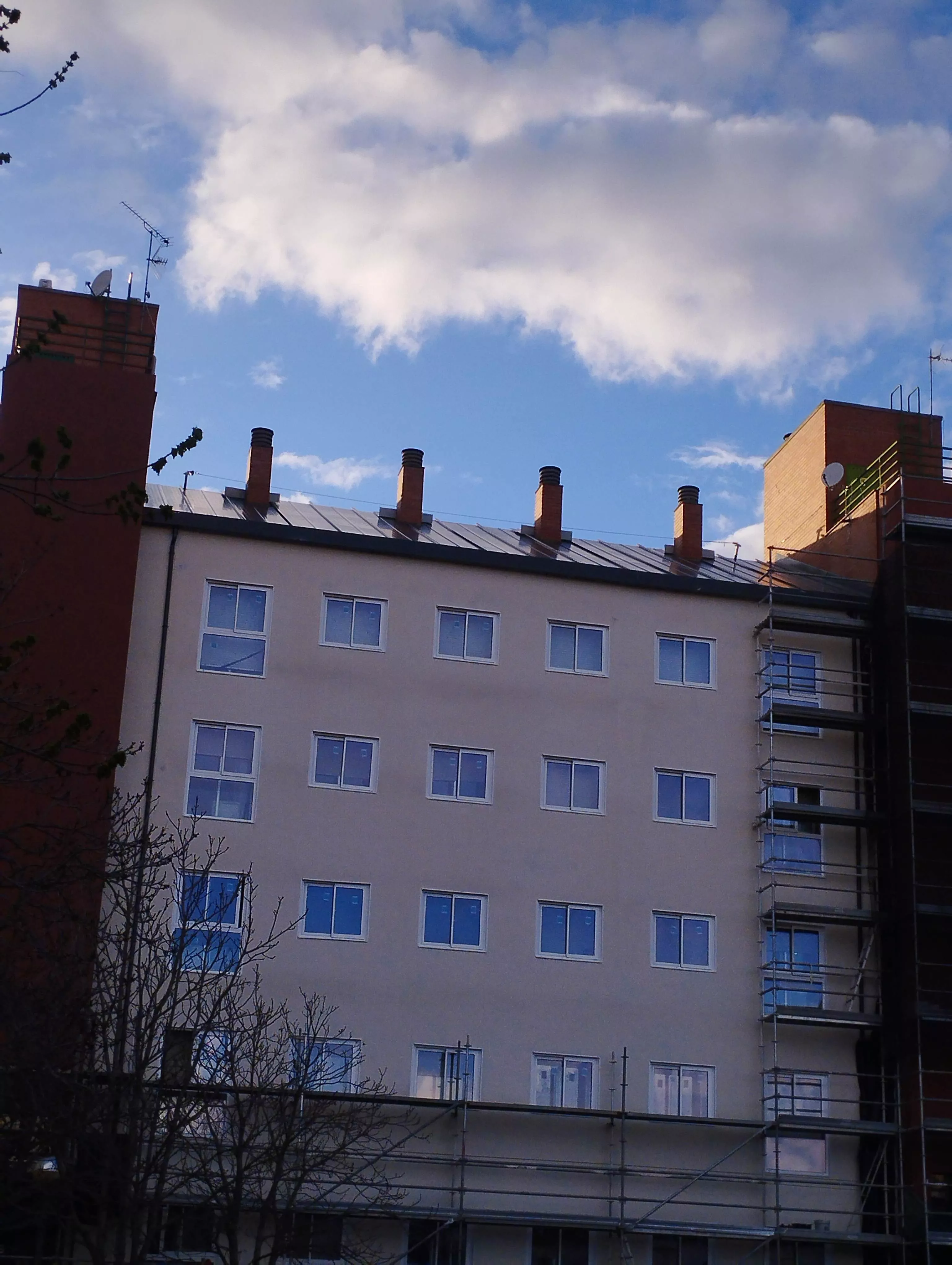 Actuación en el bloque III de “Estrecho Quinto” de Huesca.