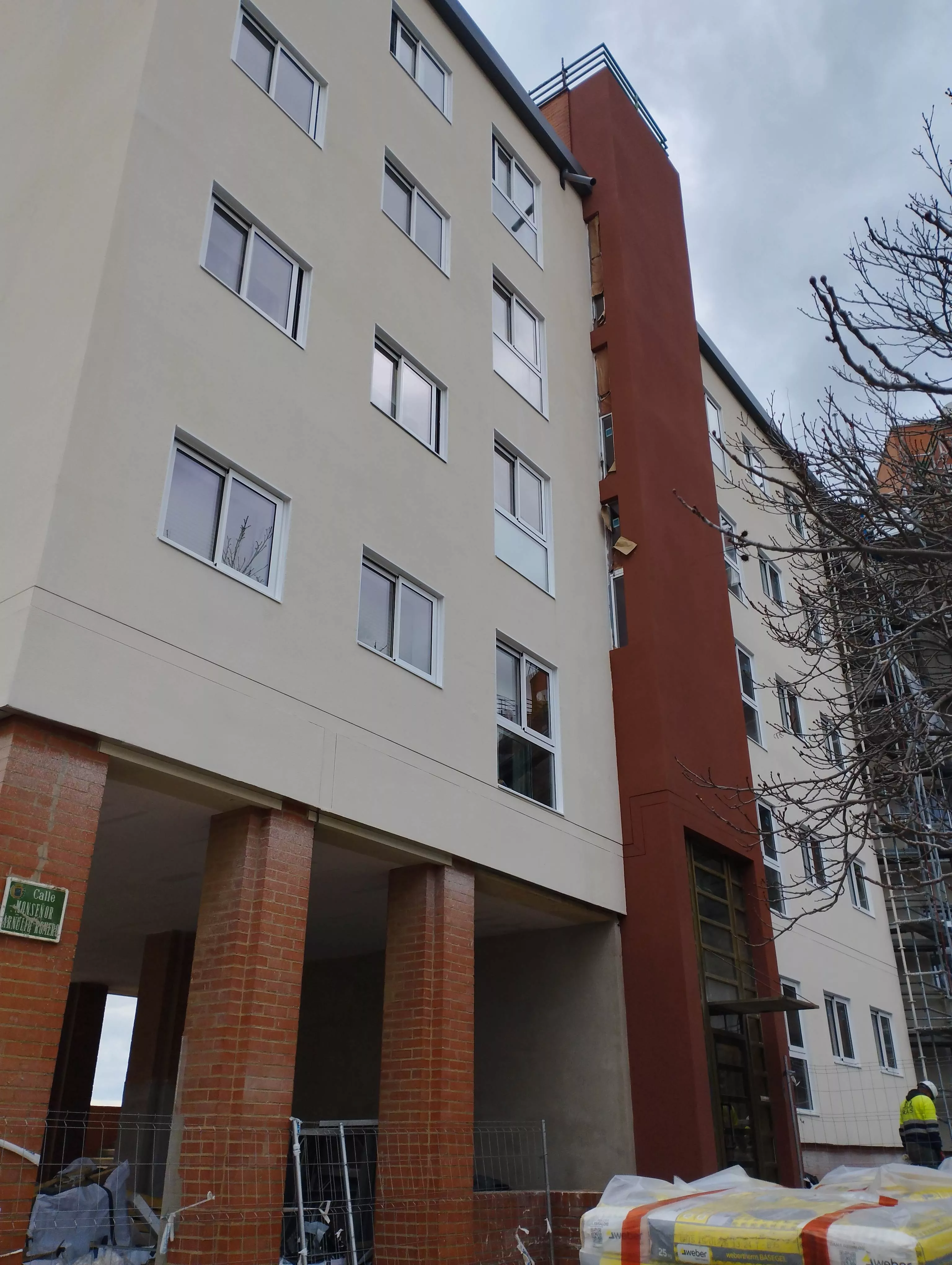 Actuación en el bloque III de “Estrecho Quinto” de Huesca.