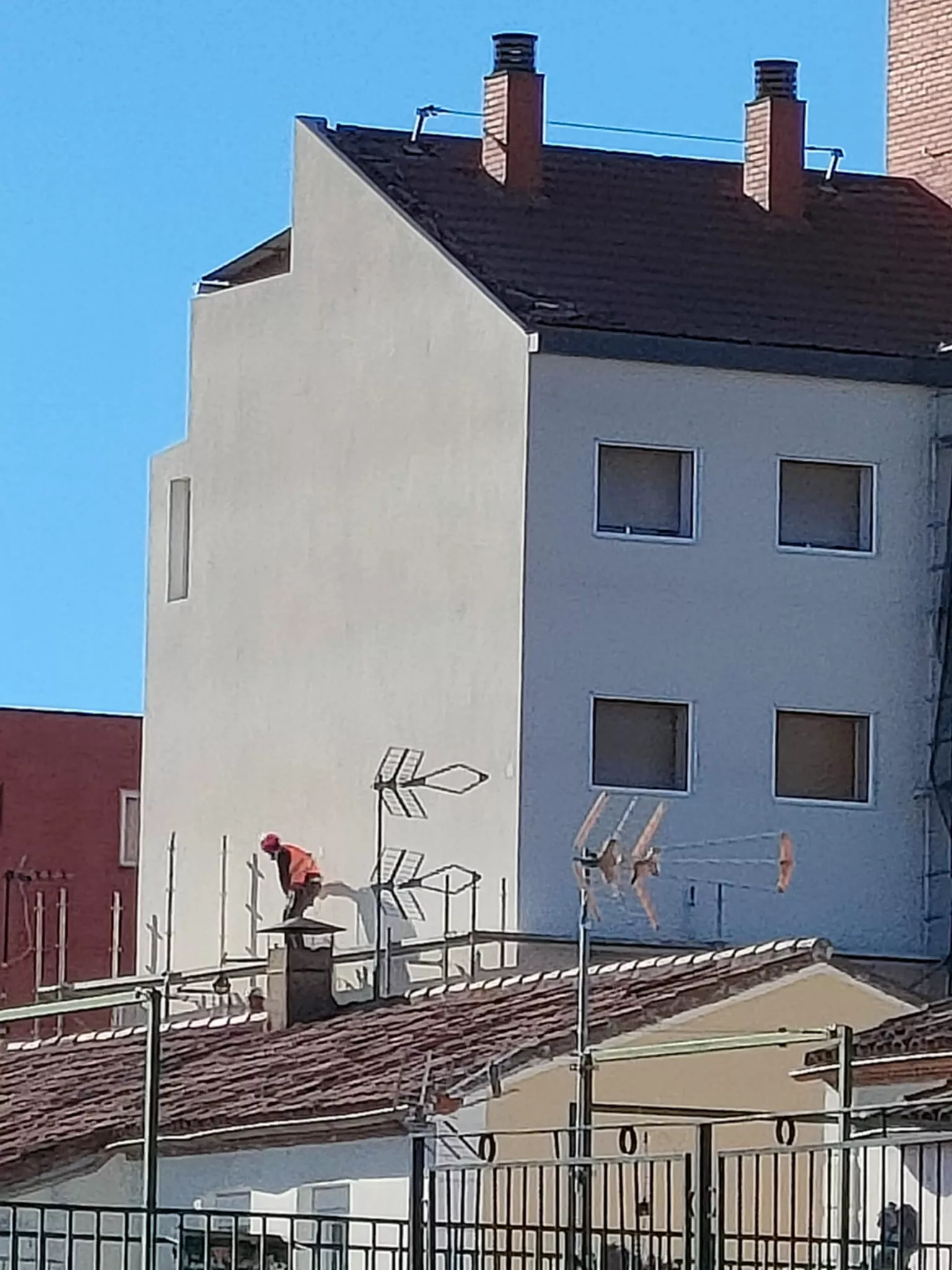 Actuación en el bloque III de “Estrecho Quinto” de Huesca.