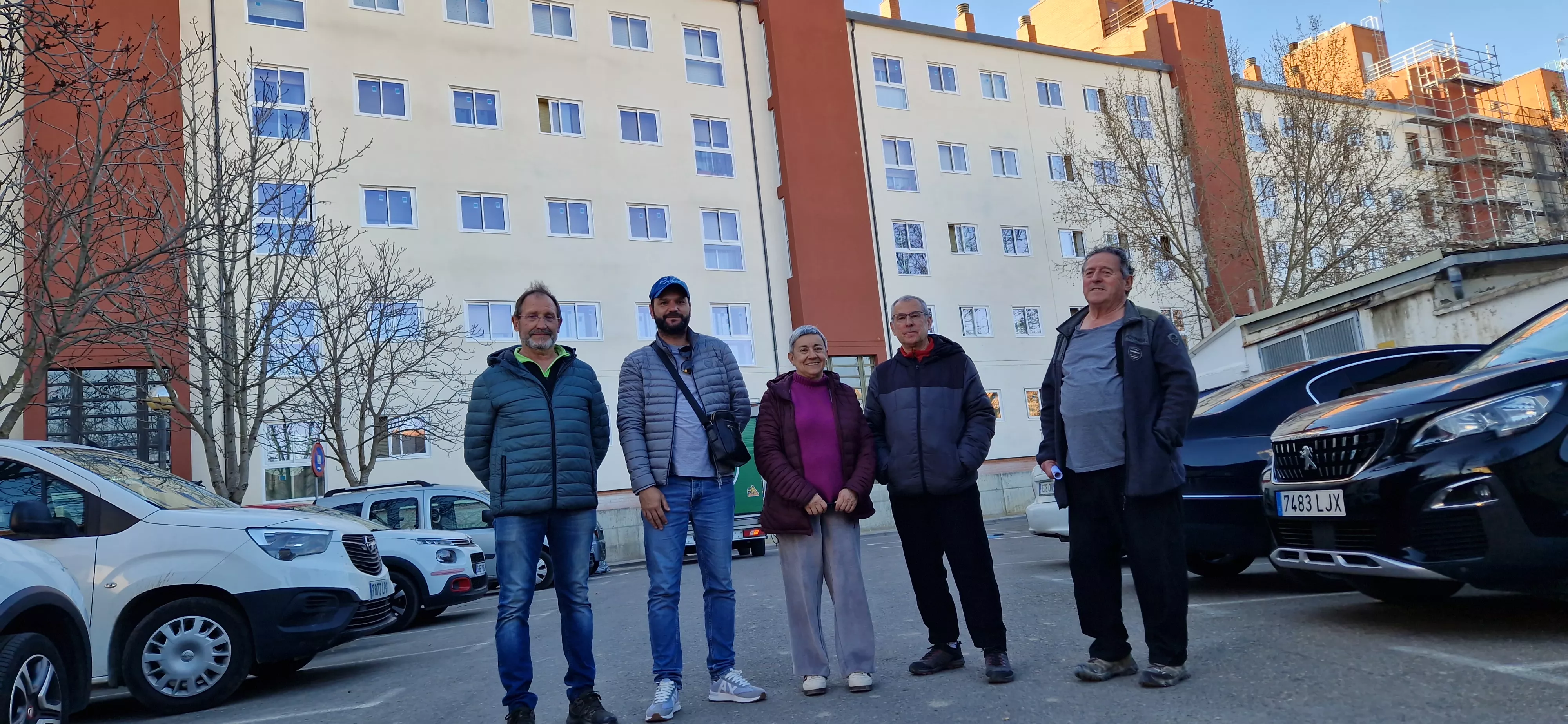 Isidro Arbiol, Florián Ghita, Montse Consejo, Javier Garasa y Jesús Pueyo. Foto Myriam Martínez