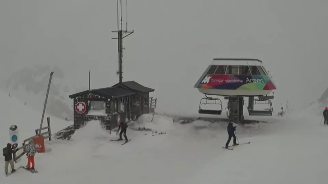 Estación de Formigal-Panticosa este miércoles.
