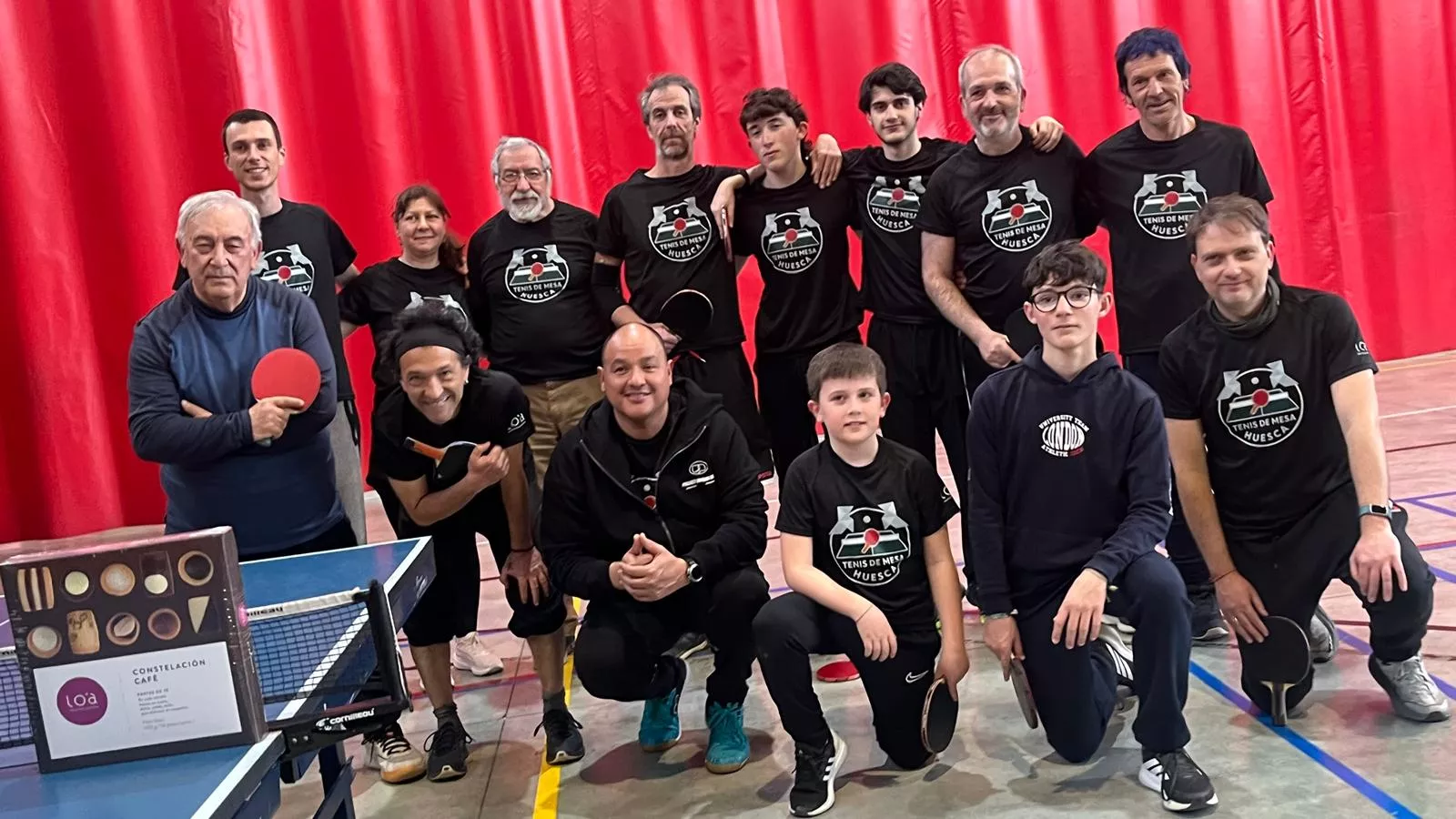 Tenis de Mesa Huesca, un referente deportivo y social. Foto Mercedes Manterola