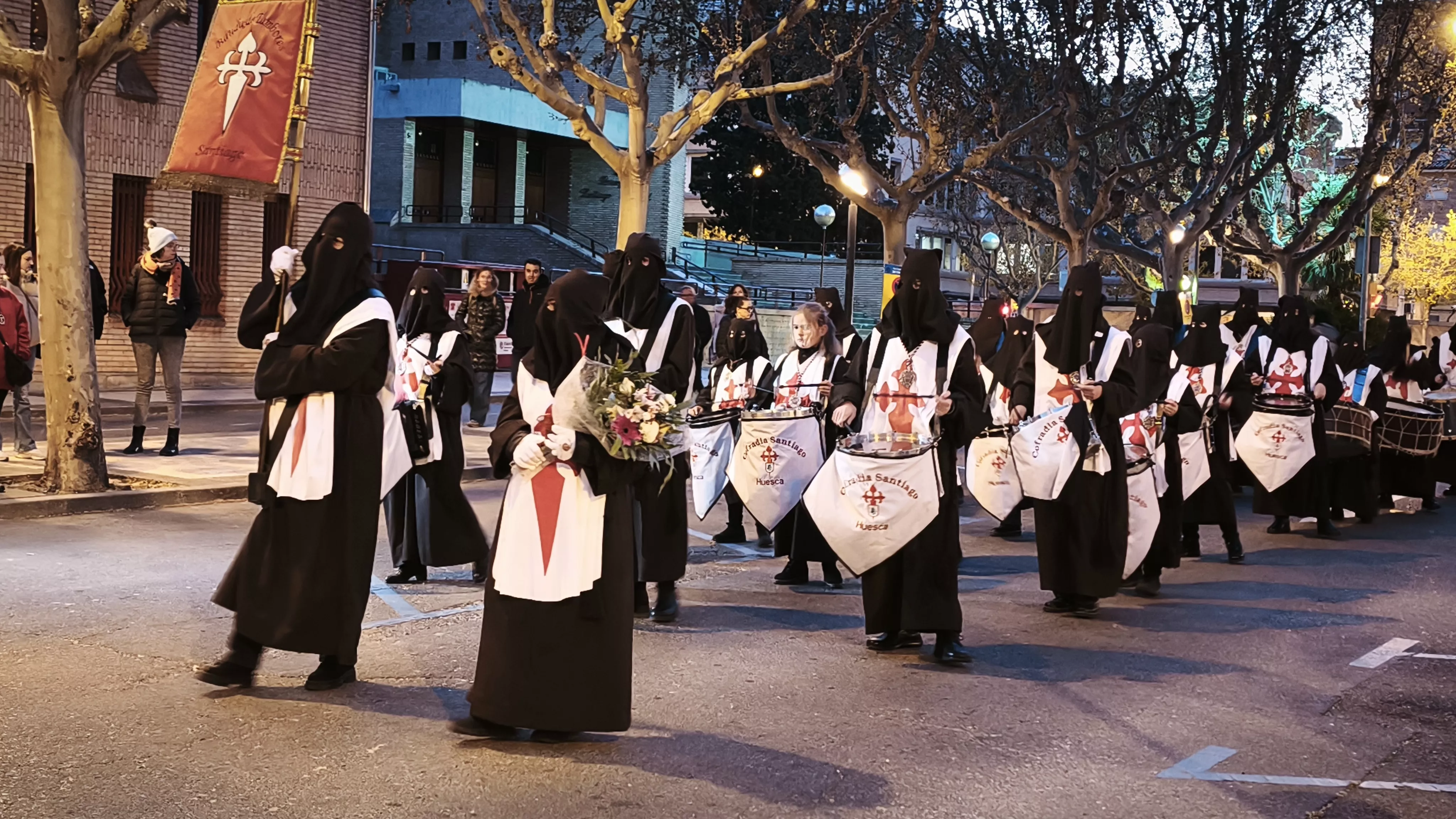 Procesión de la Enclavación en Huesca. Foto María José Sampietro