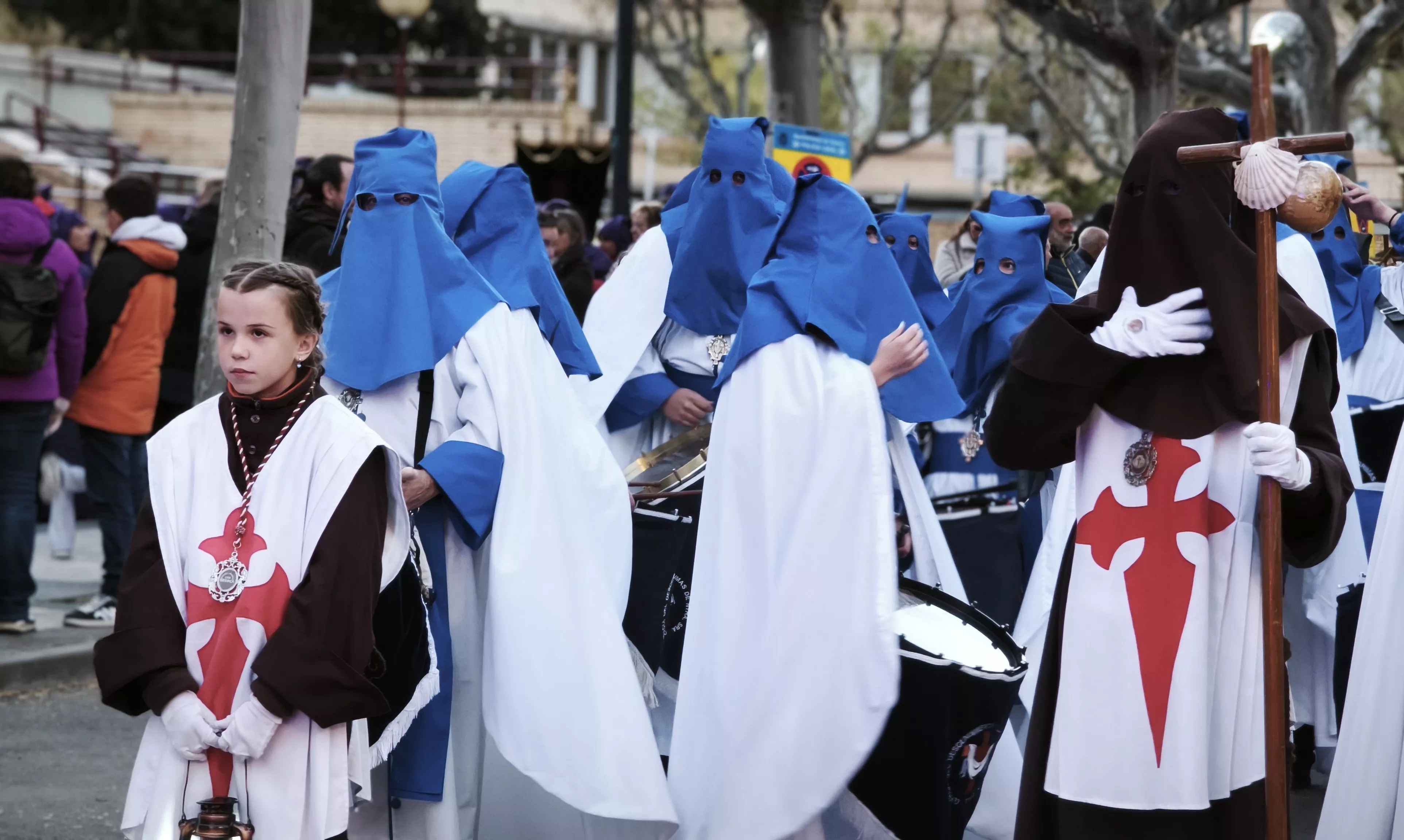 Procesión de la Enclavación en Huesca. Foto María José Sampietro