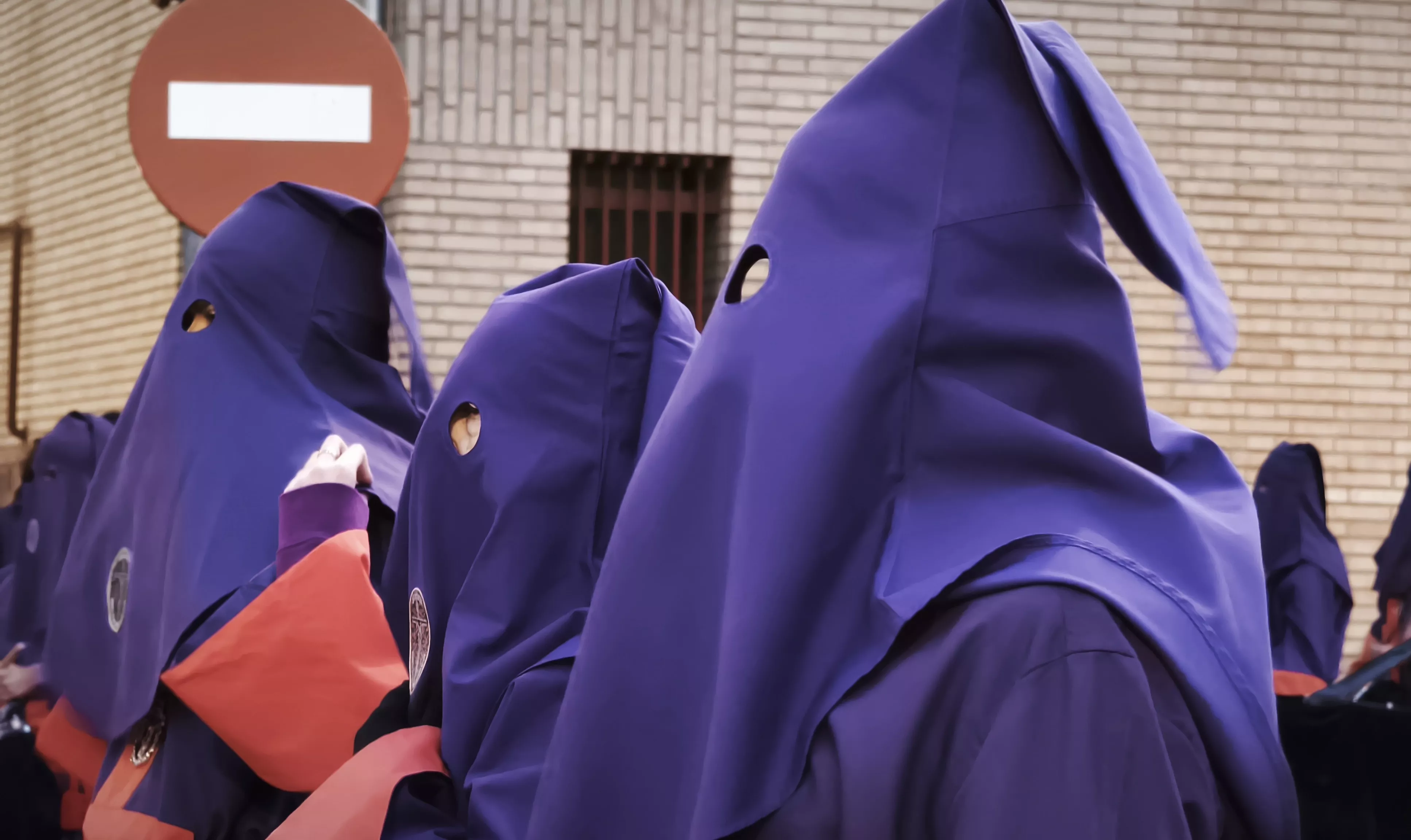 Procesión de la Enclavación en Huesca. Foto María José Sampietro
