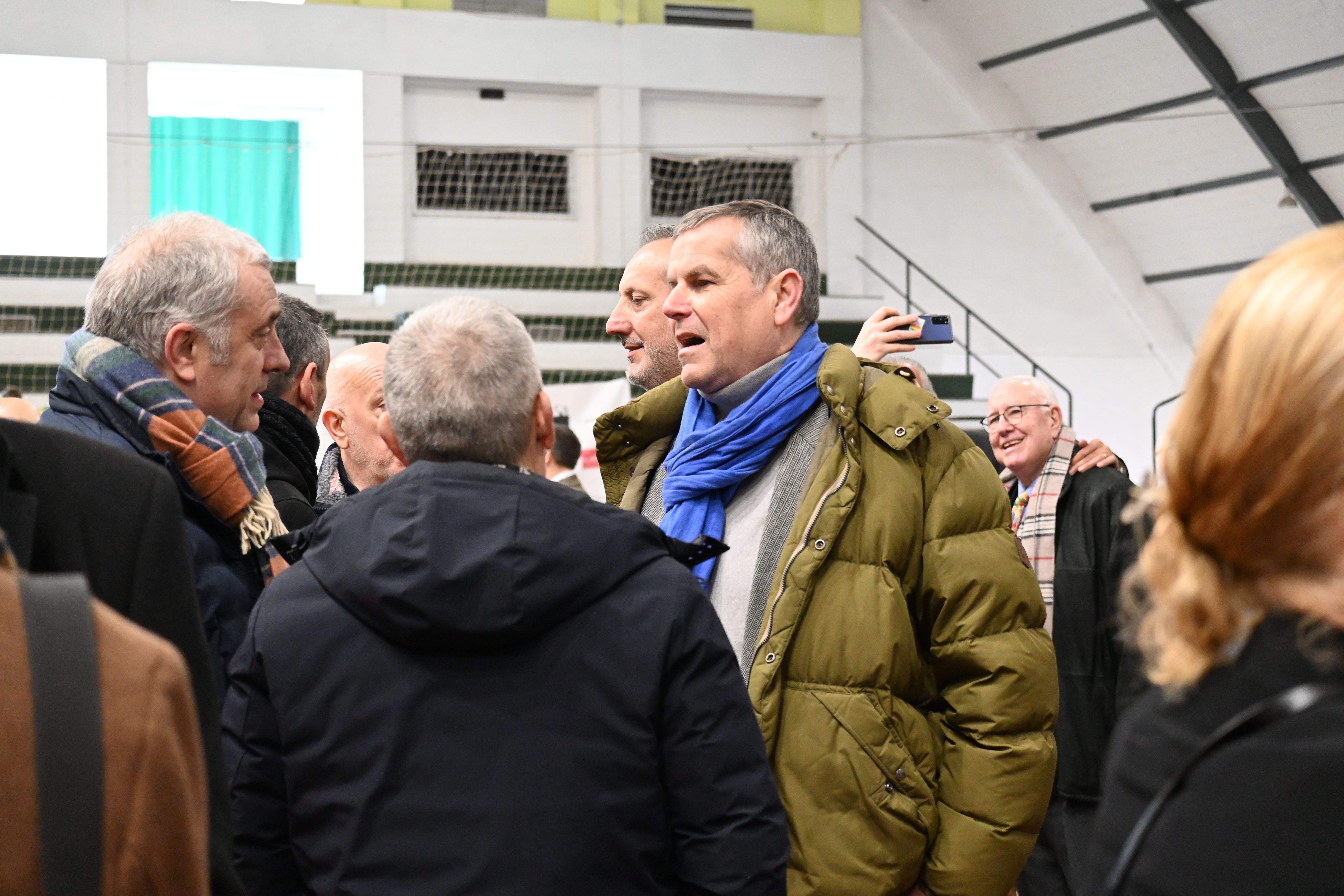Reencuentro en el viejo Pabellón del Parque. Foto Carlos Jalle