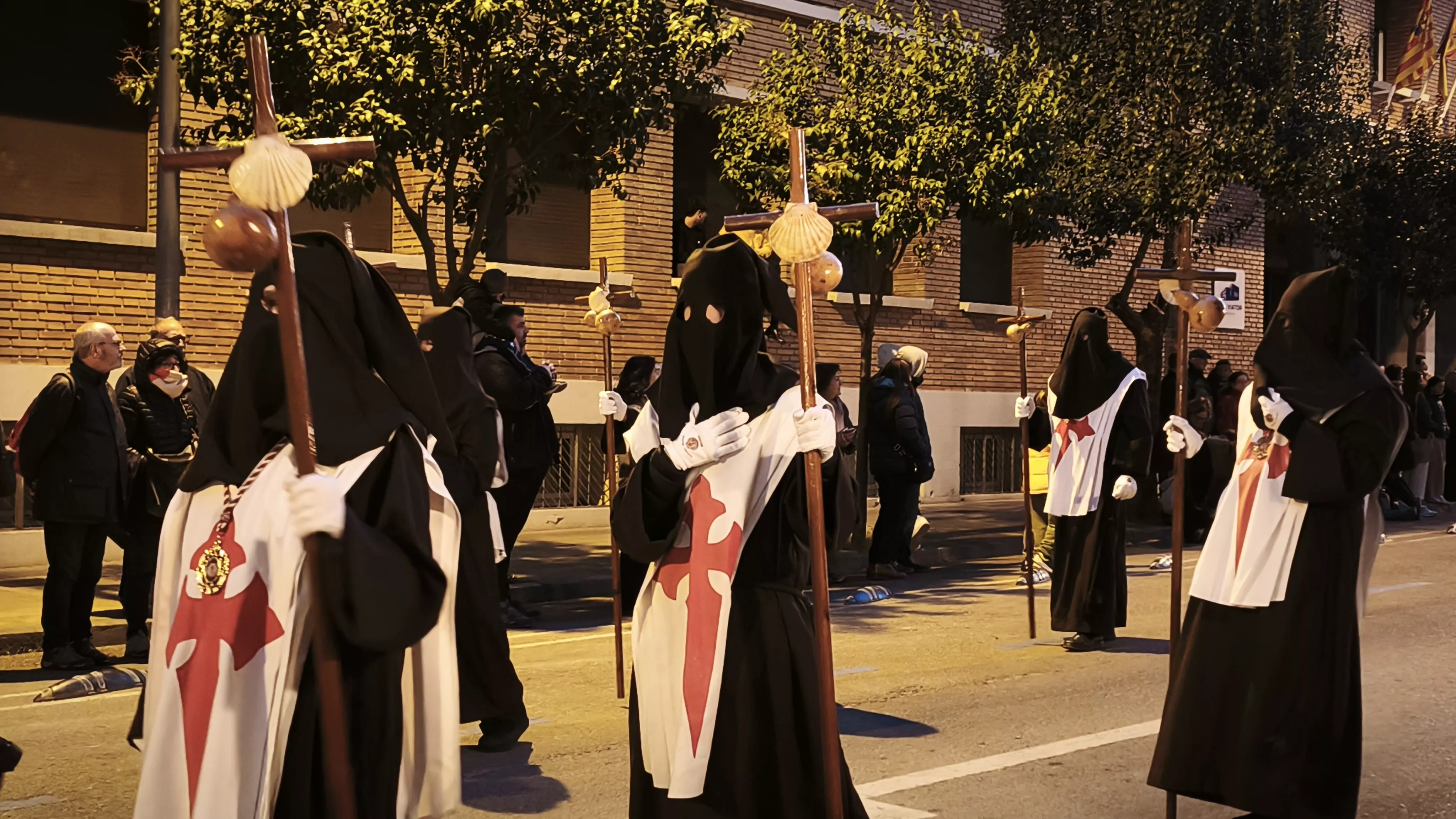 Procesión de la Enclavación en Huesca. Foto María José Sampietro