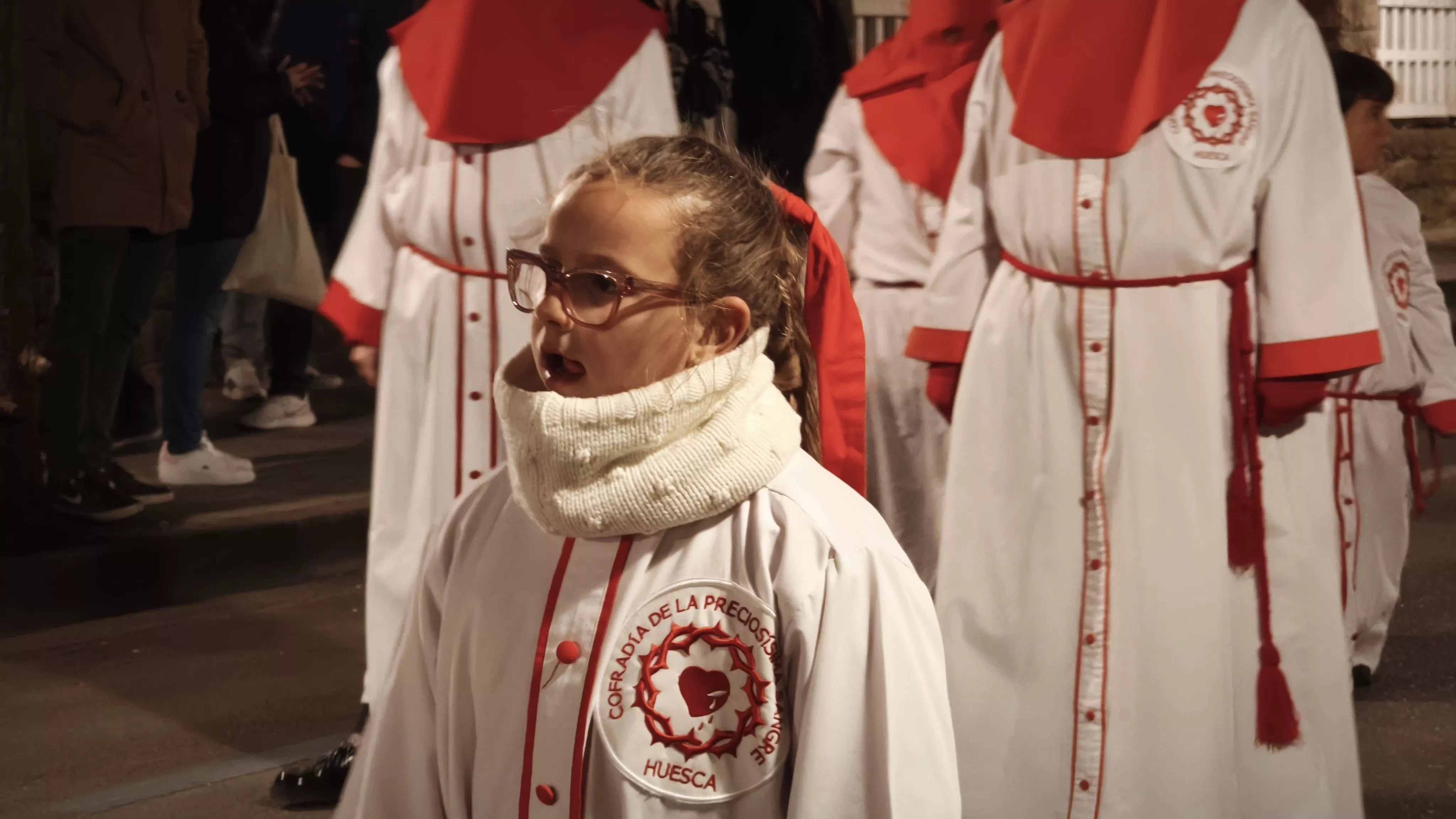Procesión de la Enclavación en Huesca. Foto María José Sampietro