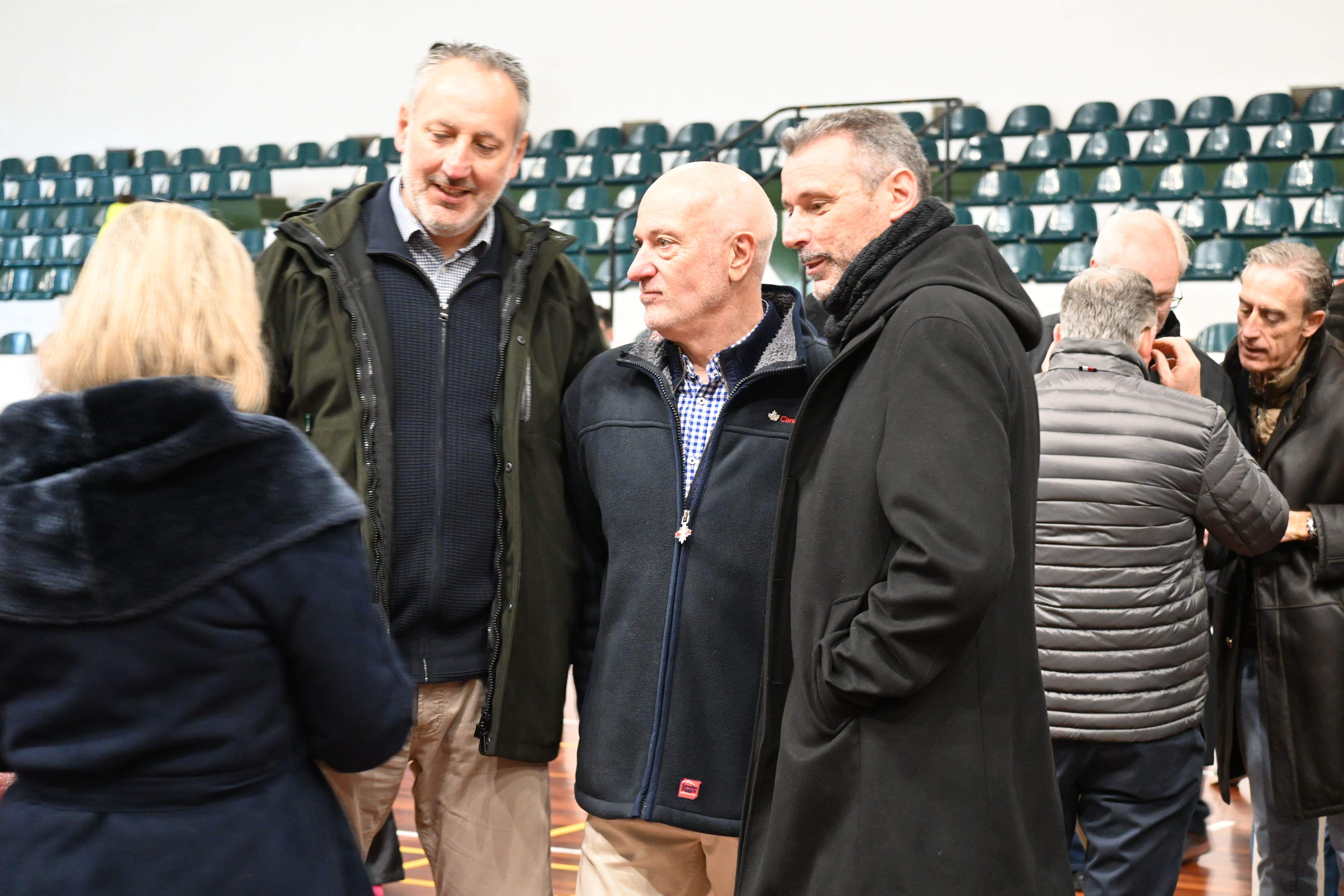 Reencuentro en el viejo Pabellón del Parque. Foto Carlos Jalle