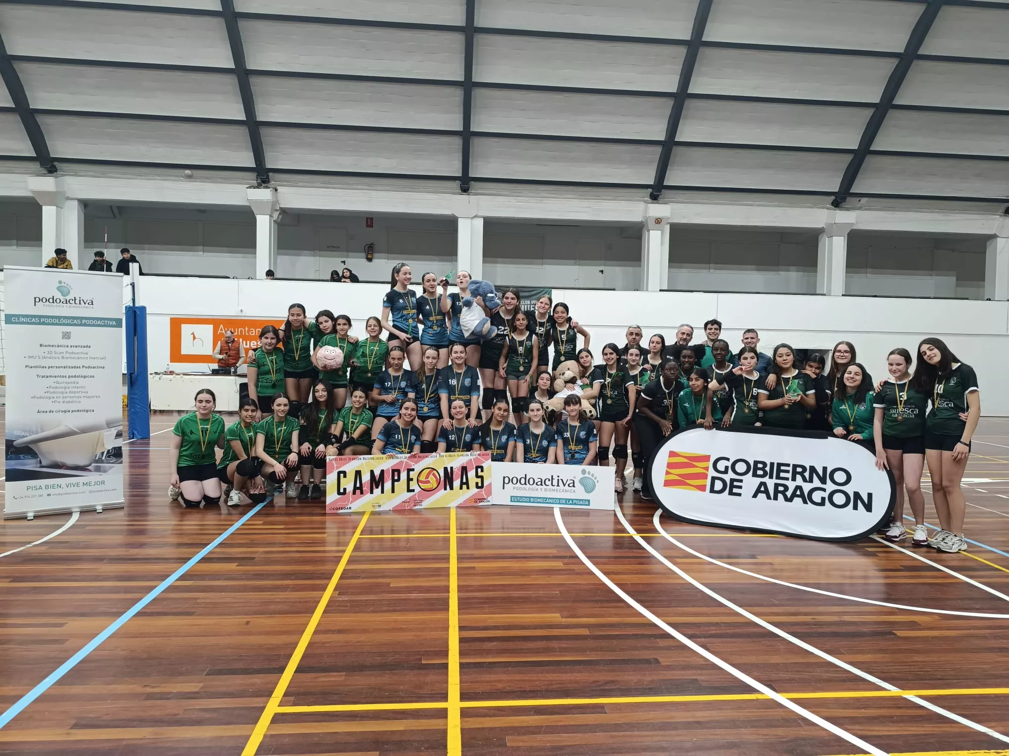 PODIO FINAL FOUR INFANTIL A