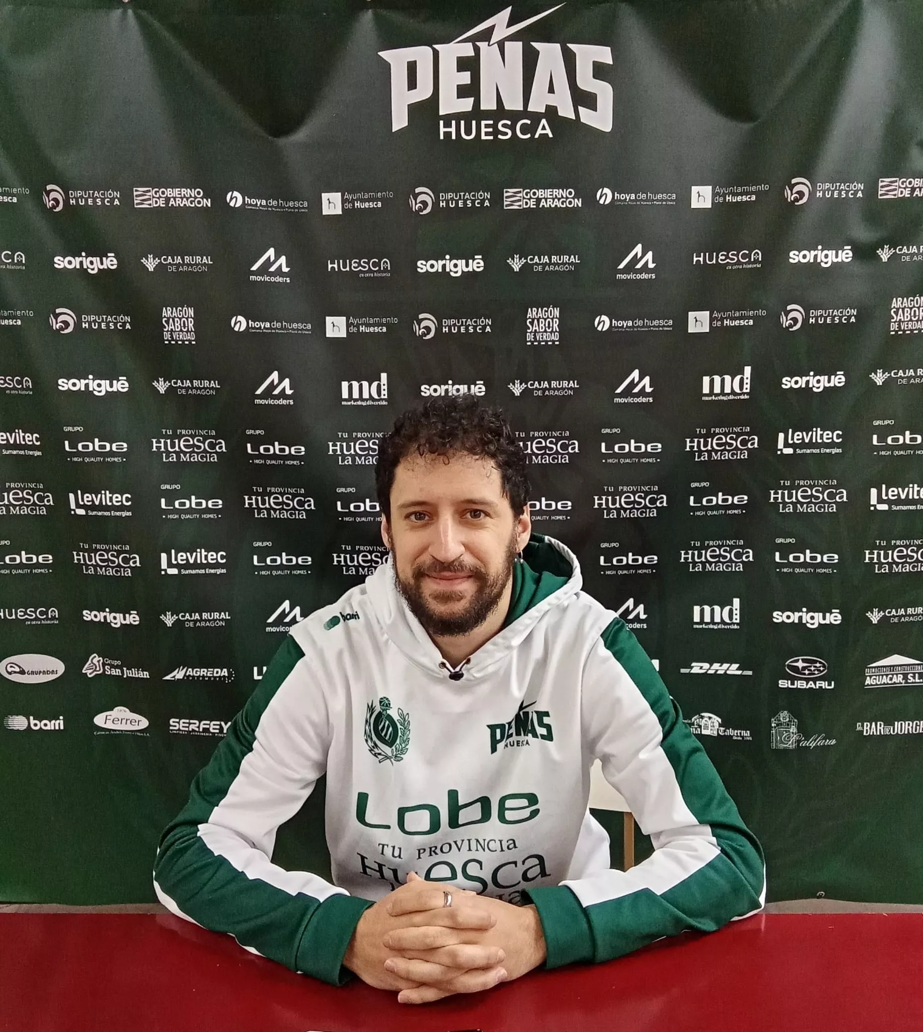 Santi Cerdán, entrenador del Lobe Huesca la Magia