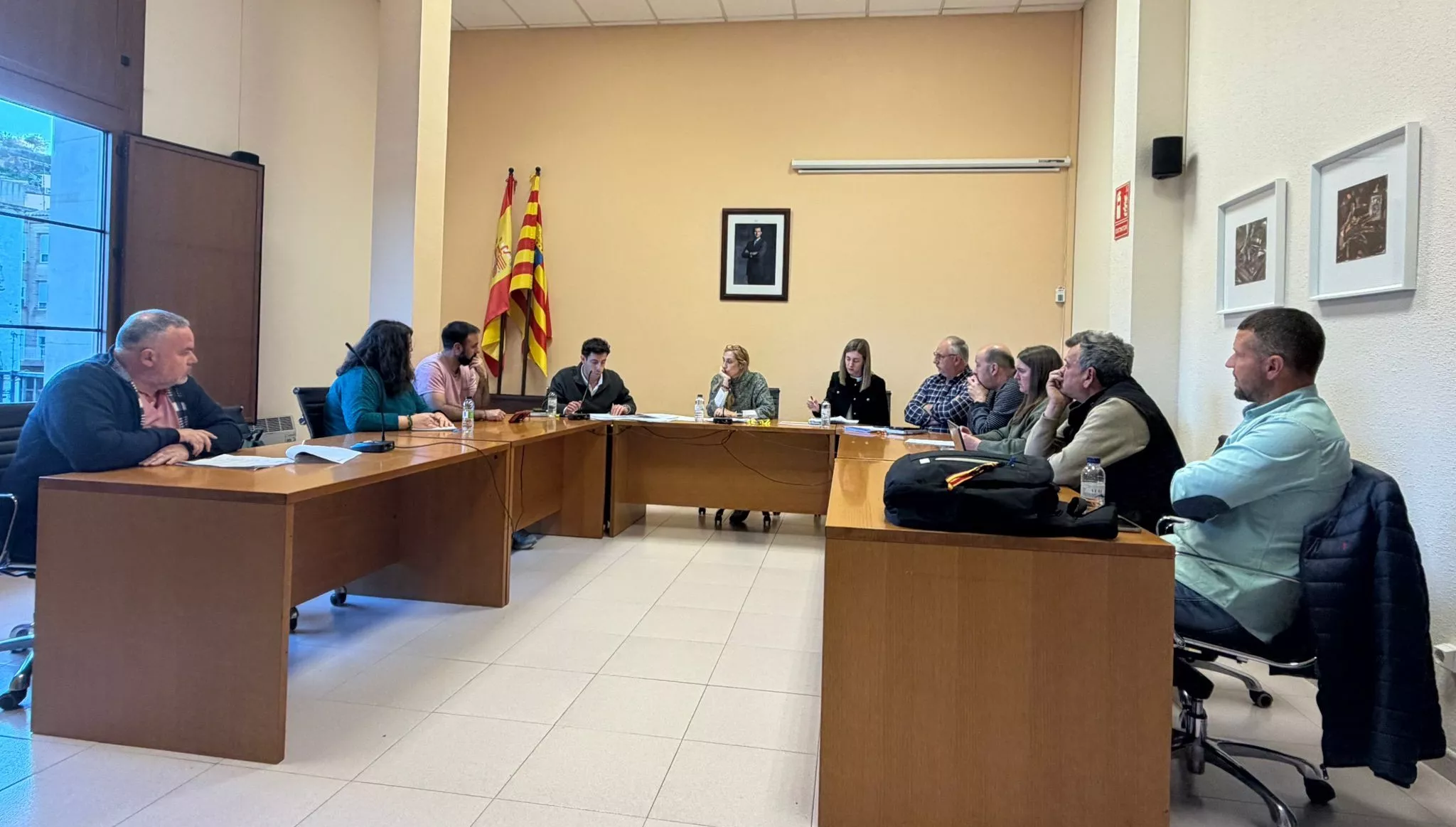 Pleno del Ayuntamiento de Tamarite de Litera.