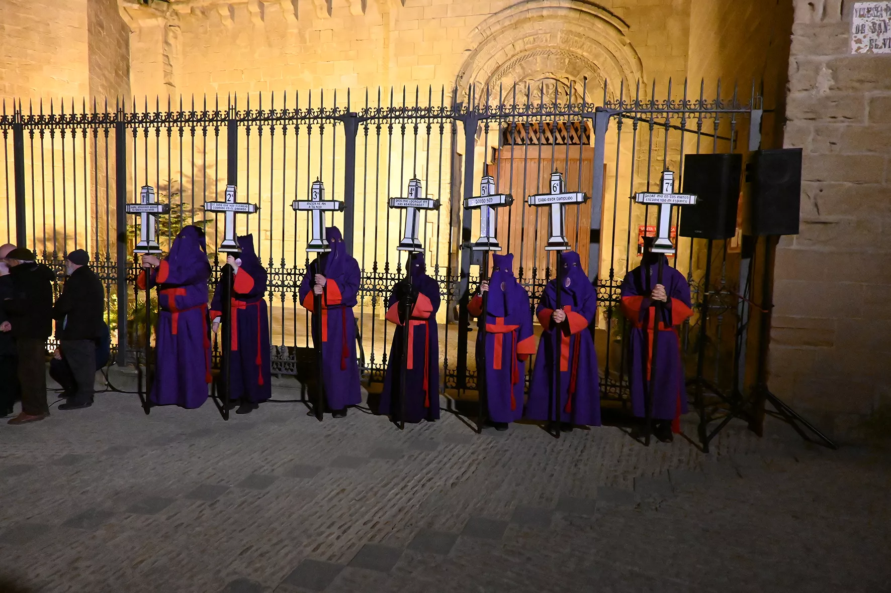 Procesión del Encuentro del Cristo del Perdón y la Dolorosa. Foto Carlos Jalle