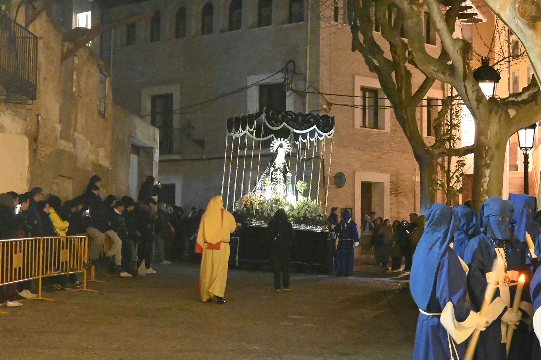 Procesión del Encuentro del Cristo del Perdón y la Dolorosa. Foto Carlos Jalle