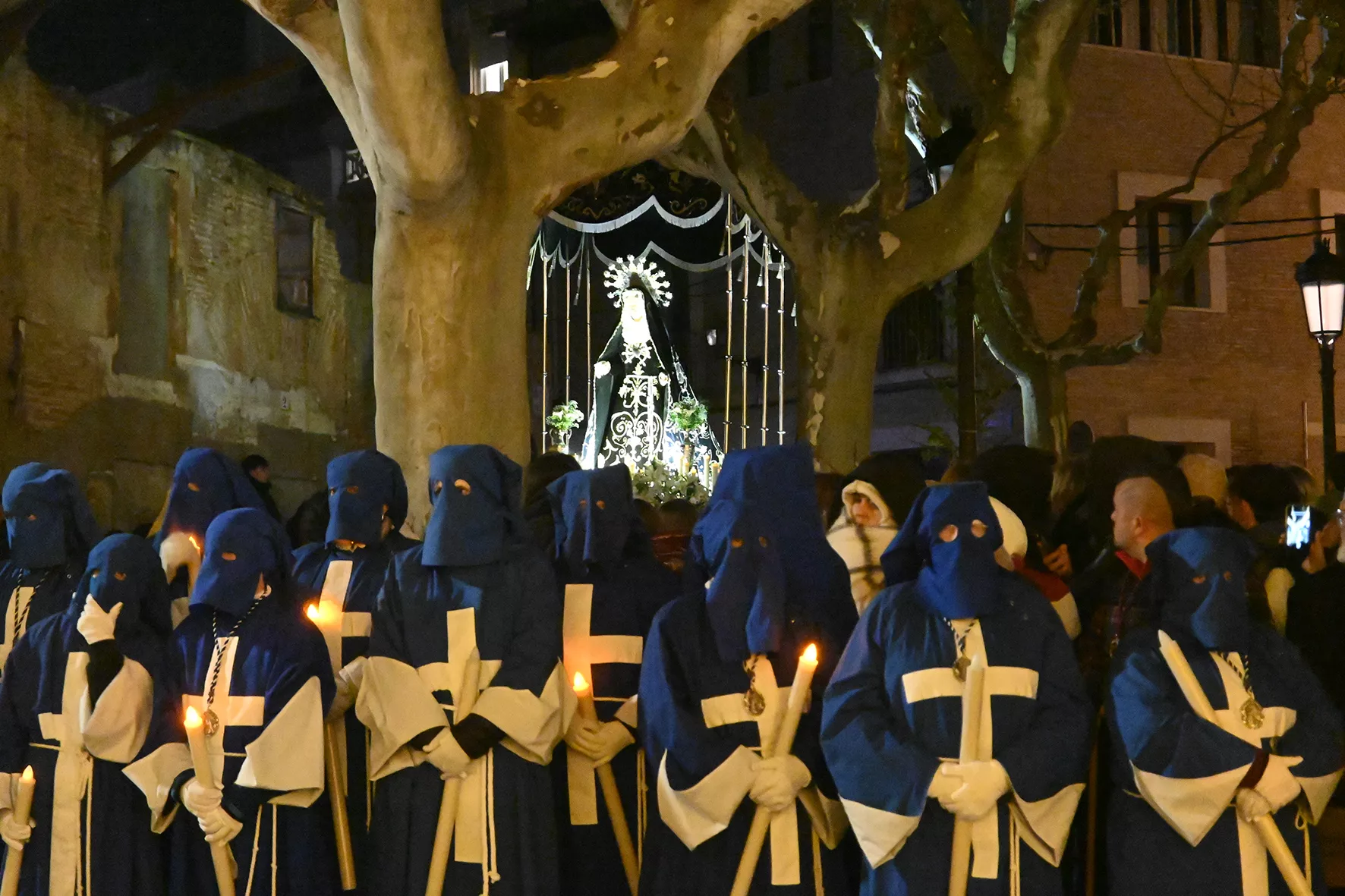 Procesión del Encuentro del Cristo del Perdón y la Dolorosa. Foto Carlos Jalle