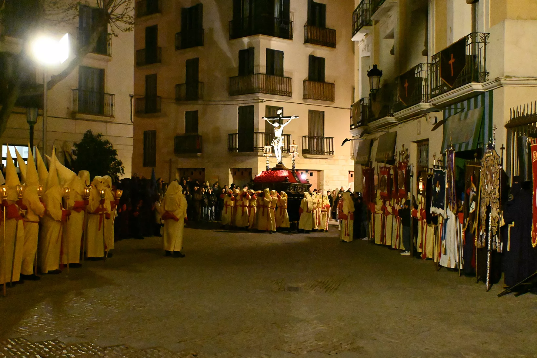 Procesión del Encuentro del Cristo del Perdón y la Dolorosa. Foto Carlos Jalle