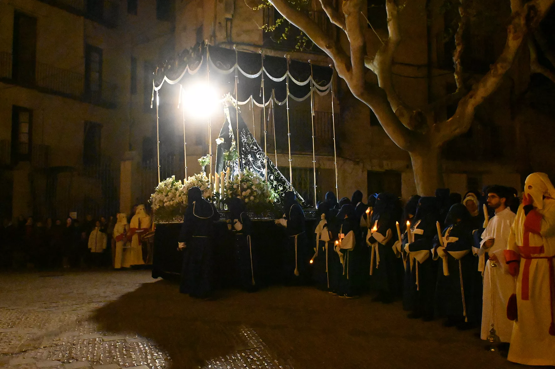 Procesión del Encuentro del Cristo del Perdón y la Dolorosa. Foto Carlos Jalle